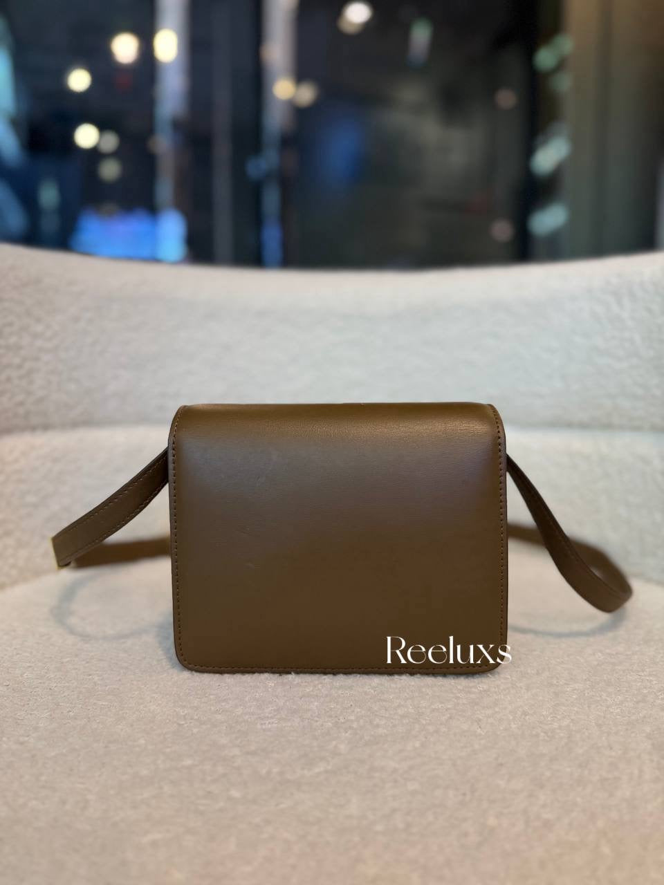 Celine Classic Leather Shoulder Bag