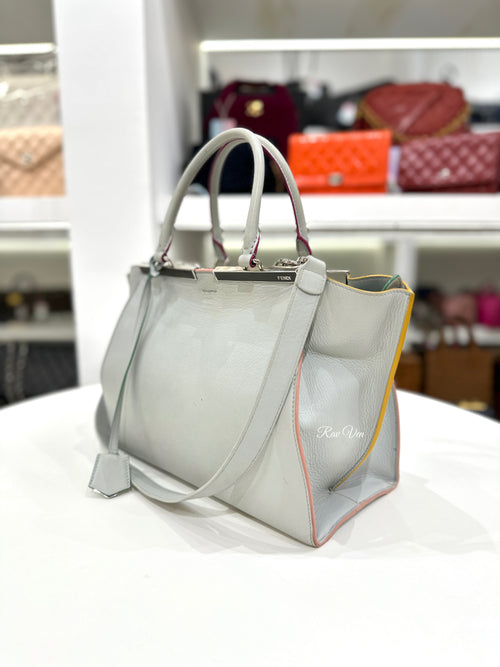 FENDI 3Jour Leather Tote Bag