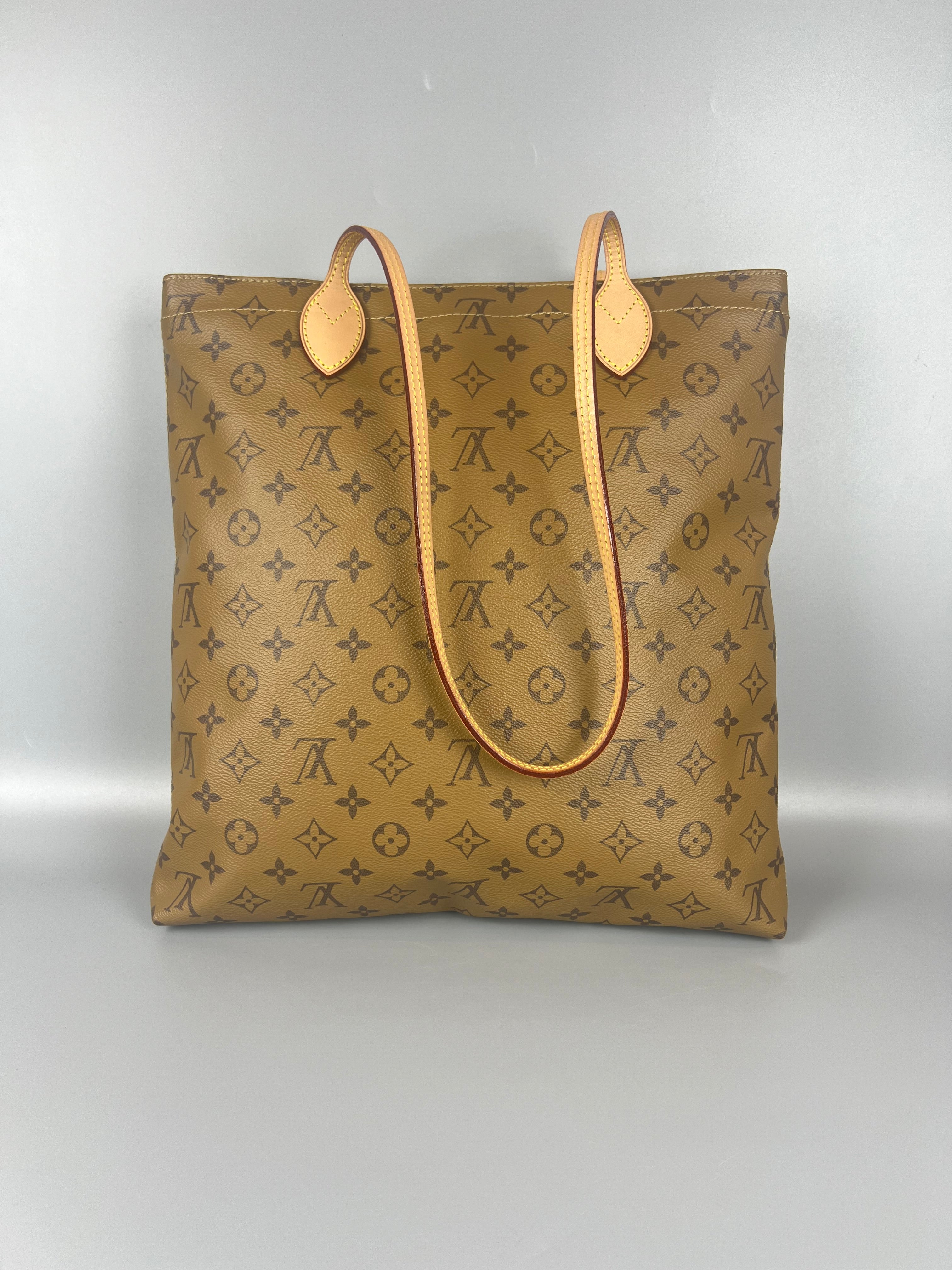 LOUIS VUITTON Carry It Tote Limited Edition VHS Tape Reverse Monogram Canvas