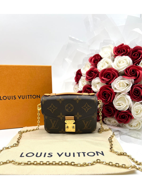 LOUIS VUITTON Micro Metis Monogram Canvas - Reeluxs 