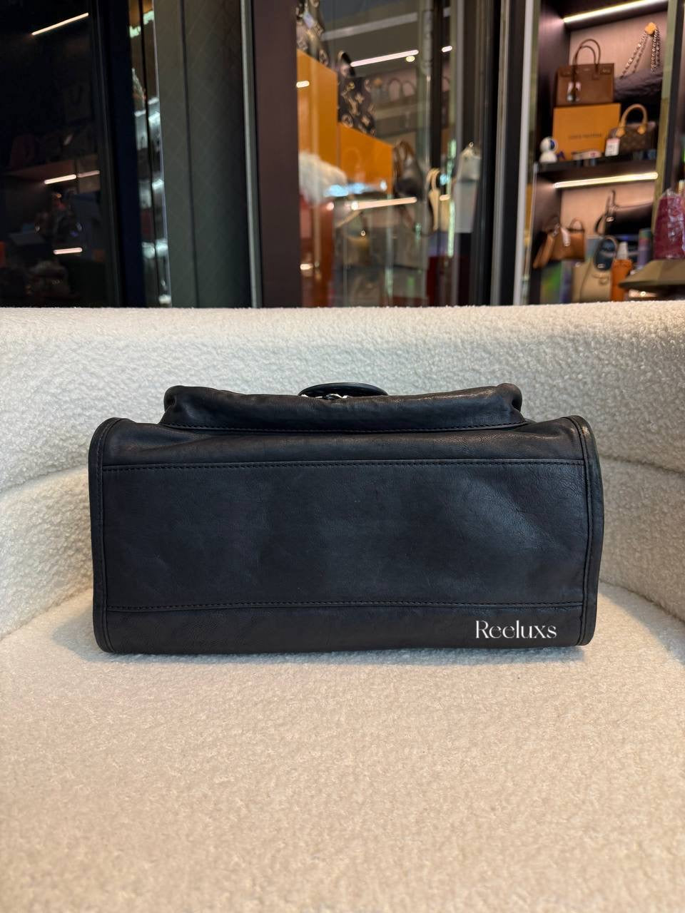 Chanel Black Quilted Calfskin Leather Natural Beauty Large Flap Bag