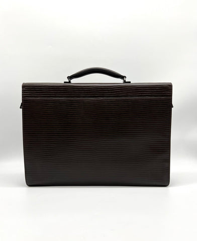 Braun Buffel Leather Briefcase - Reeluxs 