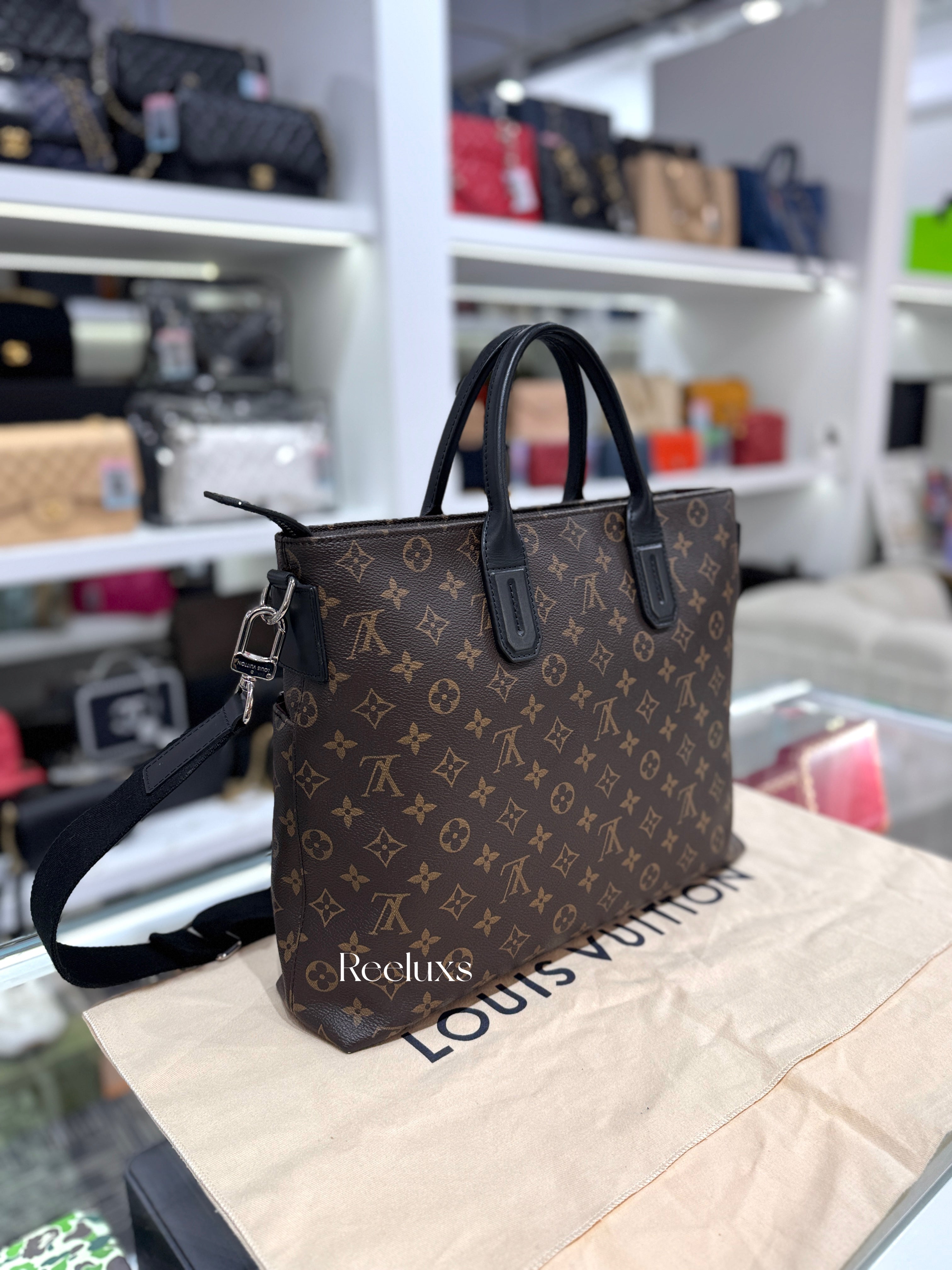 LOUIS VUITTON LV 7 Days A Week Monogram Macassar Shoulder Bag