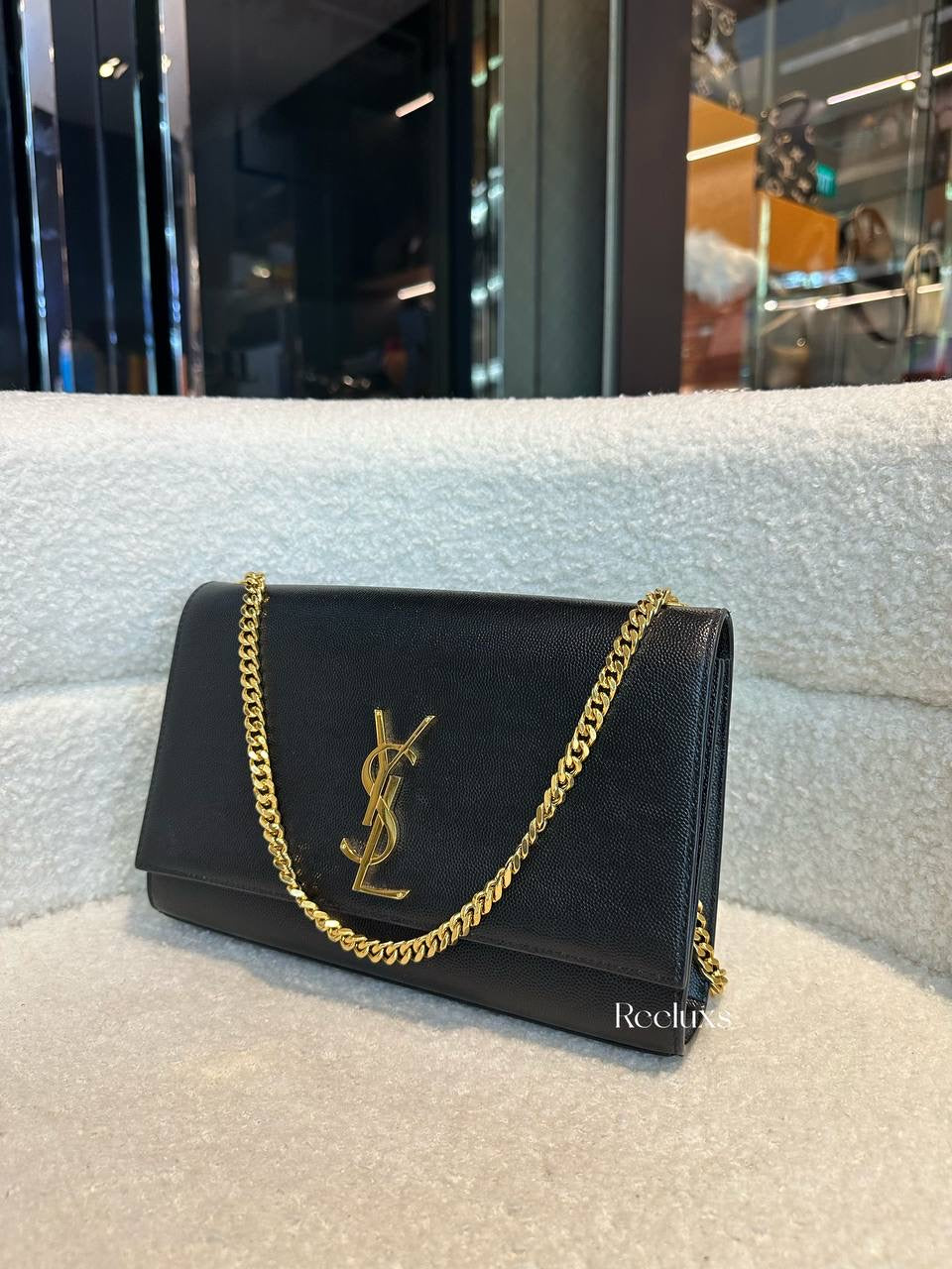YSL Kate Monogramme Leather Crossbody Bag
