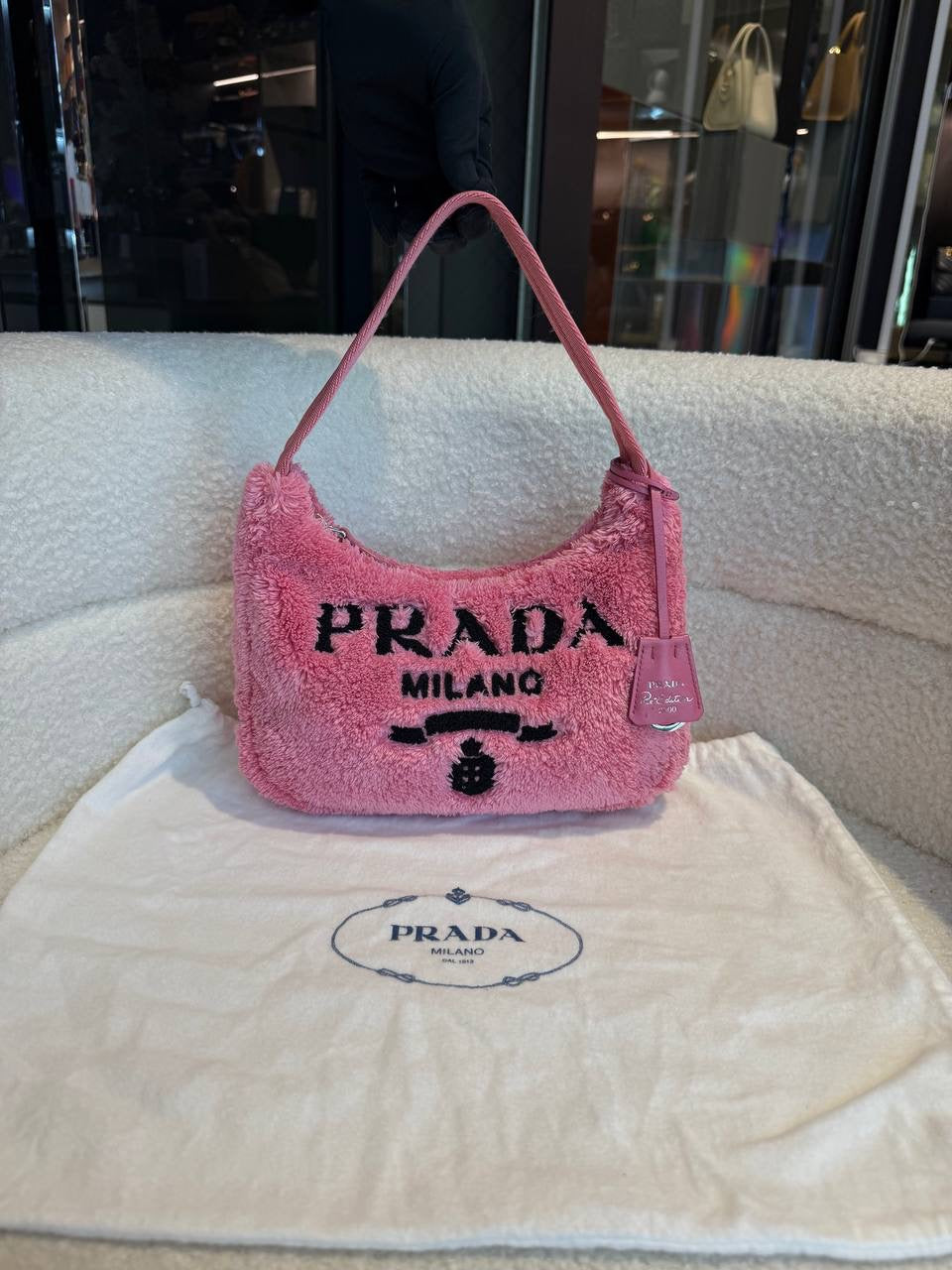 Prada Re-Edition 2000 cloth handbag