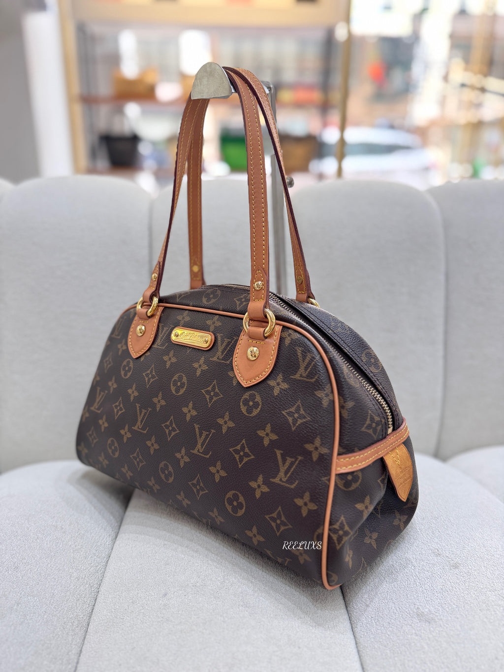 LOUIS VUITTON  LV Montorgueil PM Shoulder Bag Monogram