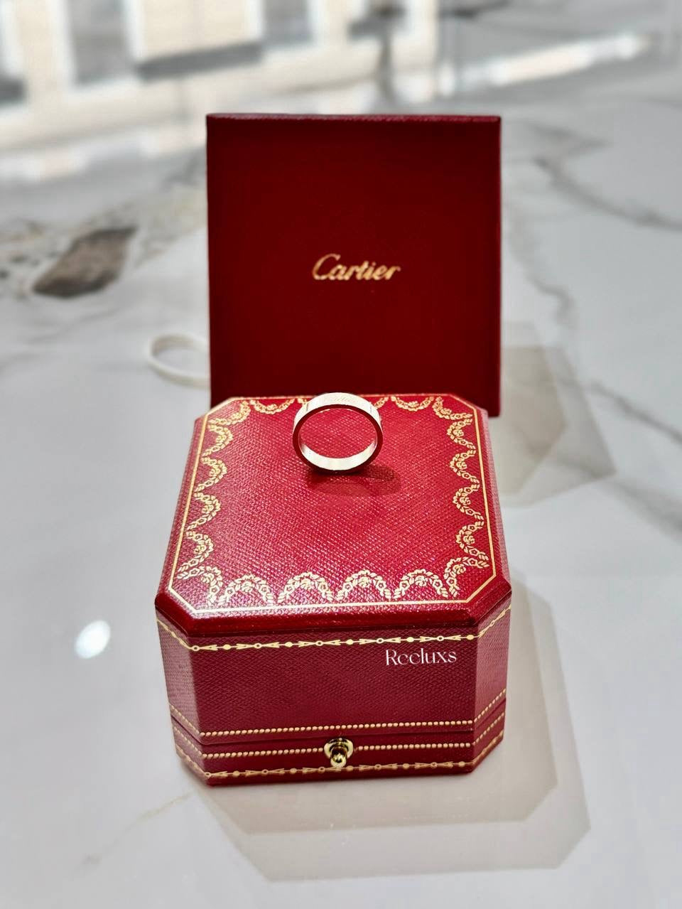 CARTIER C De Cartier Wedding Band in Platinum