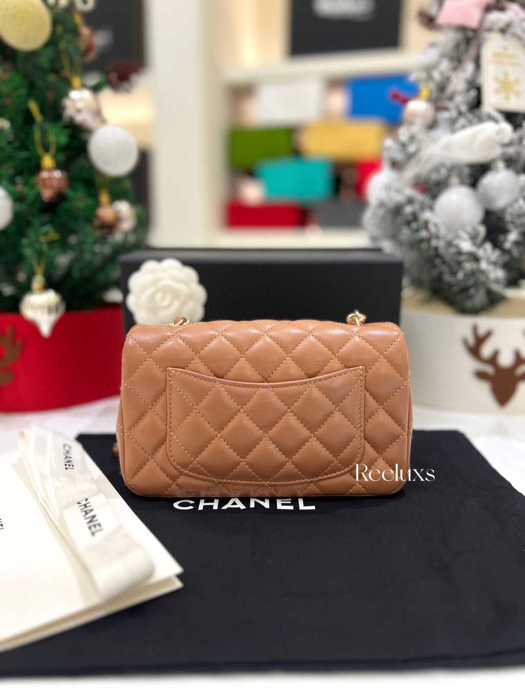 CHANEL Mini Rectangular Flag Bag