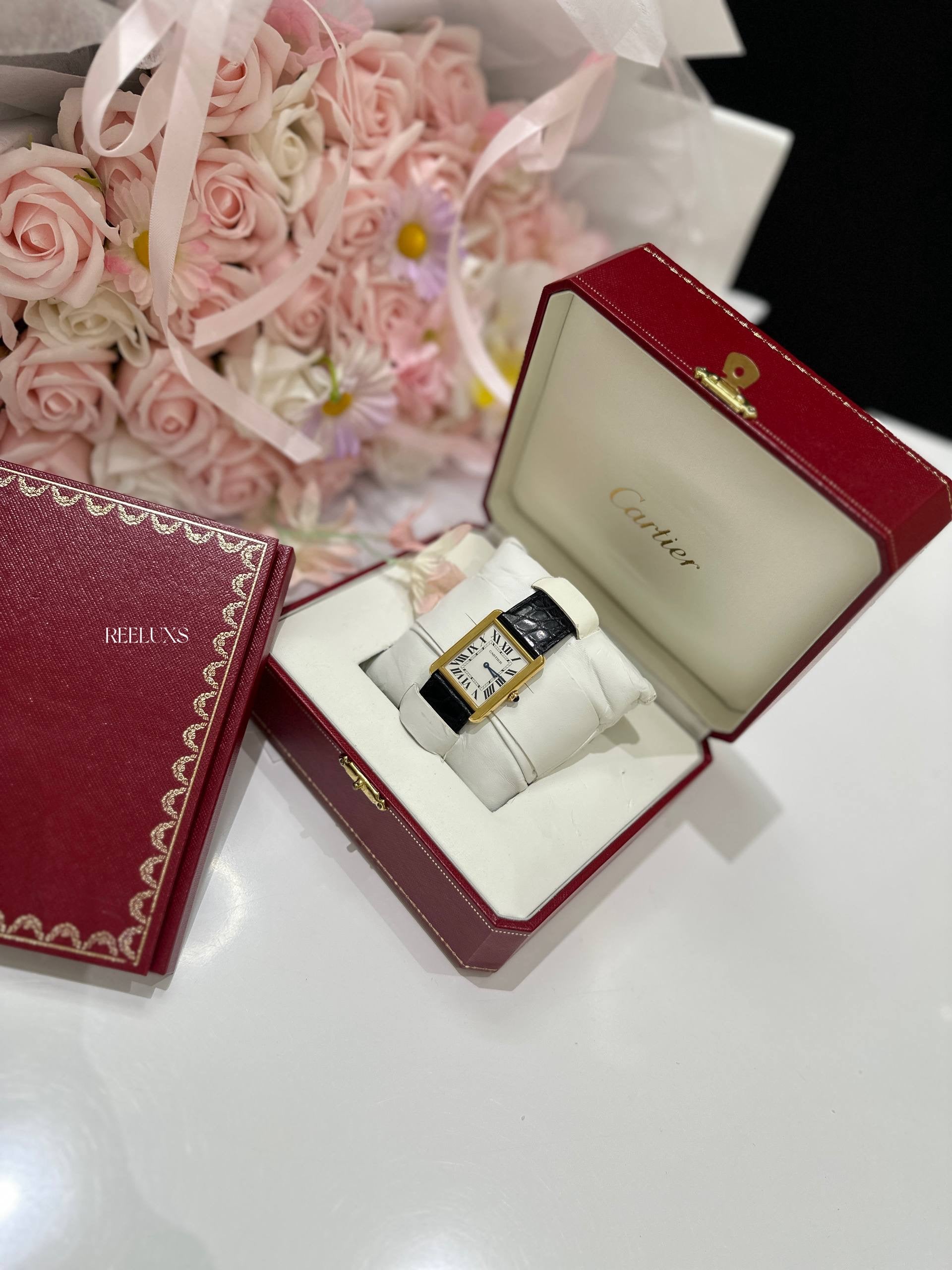 CARTIER Tank Solo In 18K Yellow Gold