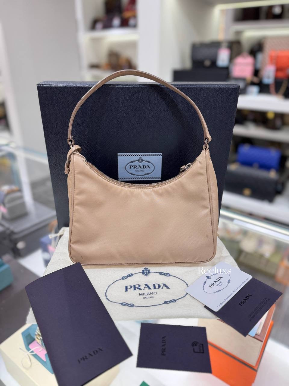 PRADA Re-Edition 2005 Re-Nylon and Saffiano Mini Bag