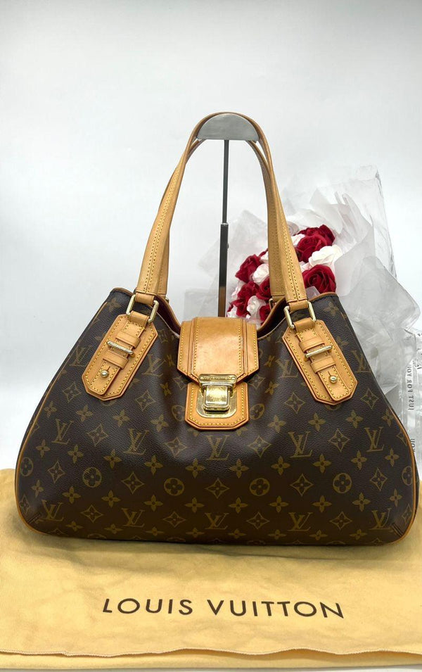 LOUIS VUITTON Griet Handbag Monogram Canvas - Reeluxs 