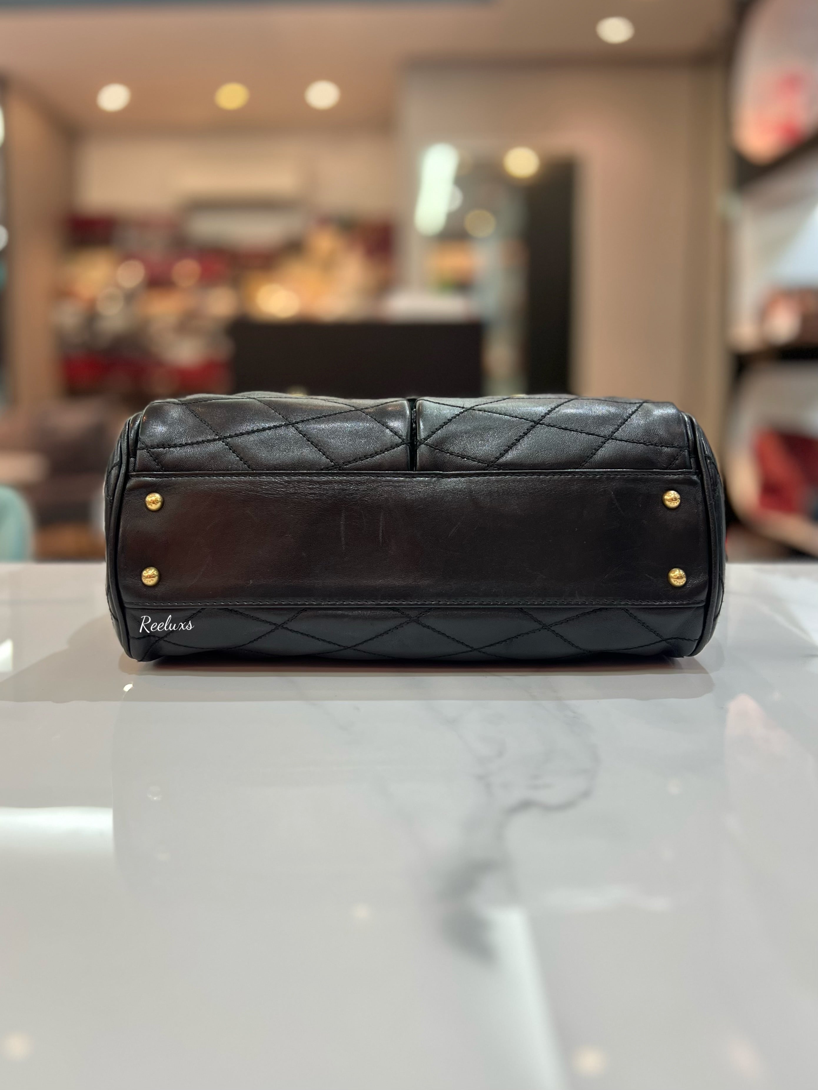 Leather Hand Bag BALLY Black in Leather