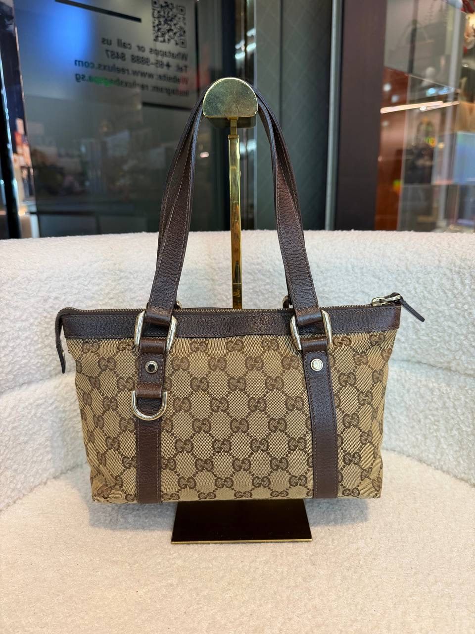 Gucci Canvas Mini Tote Bag