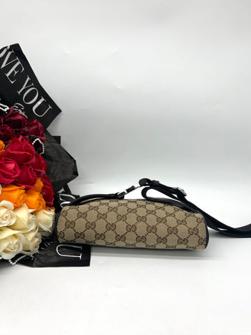 GUCCI GG Canvas Beige Belt Bag - Reeluxs 