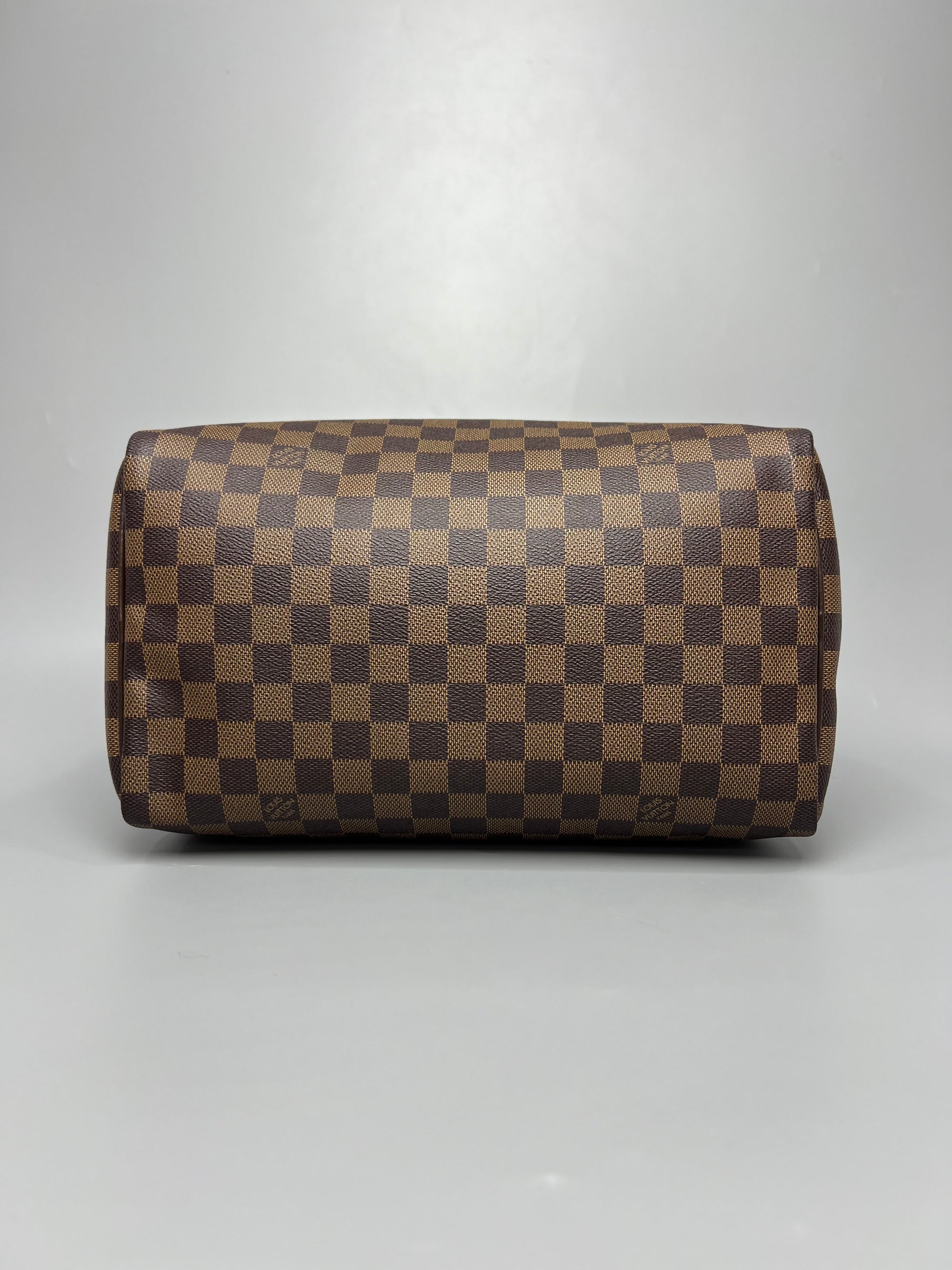 LOUIS VUITTON Damier Ebene Speedy 30 Women’s Handbag