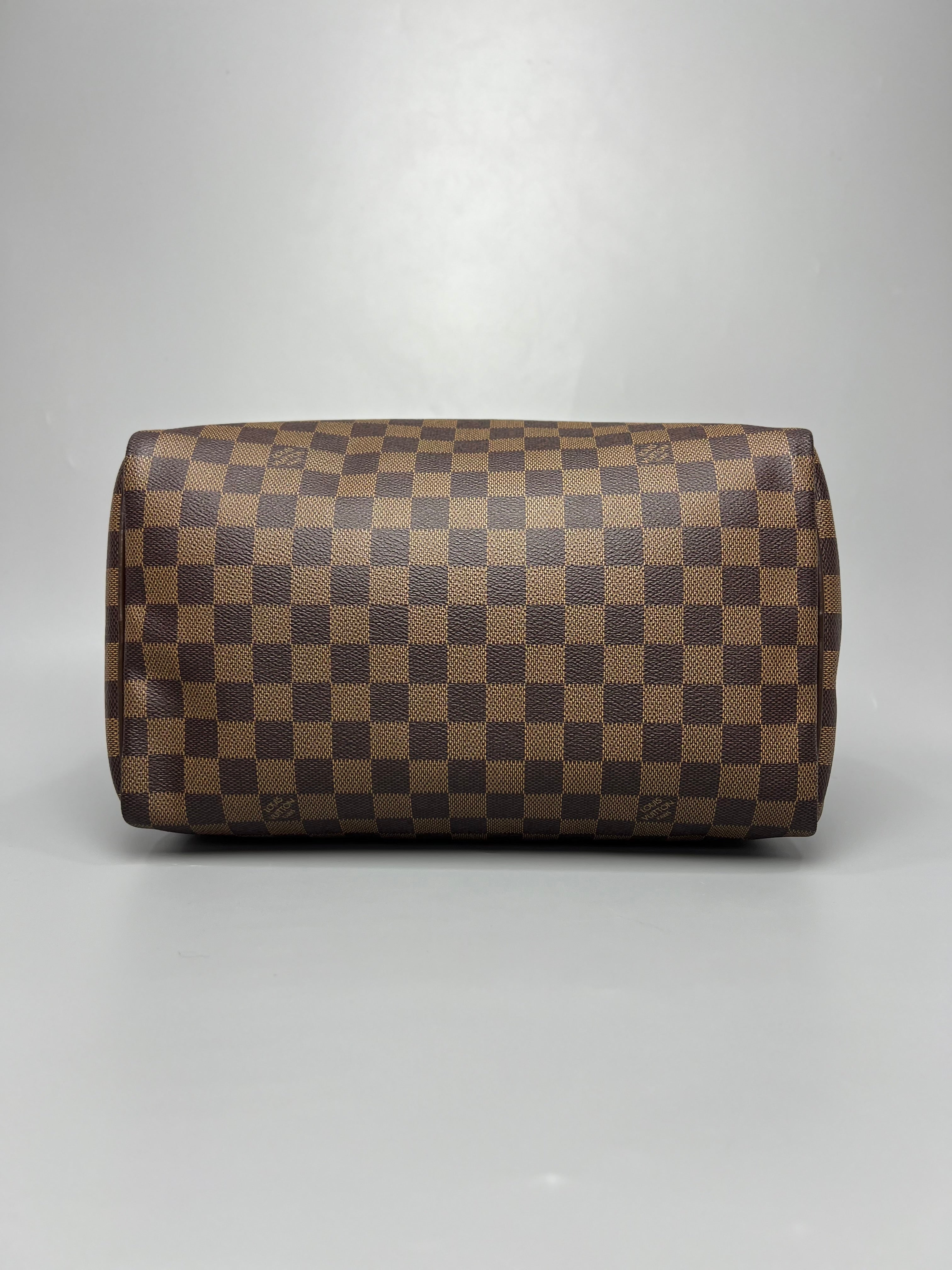 LOUIS VUITTON Damier Ebene Speedy 30 Women’s Handbag