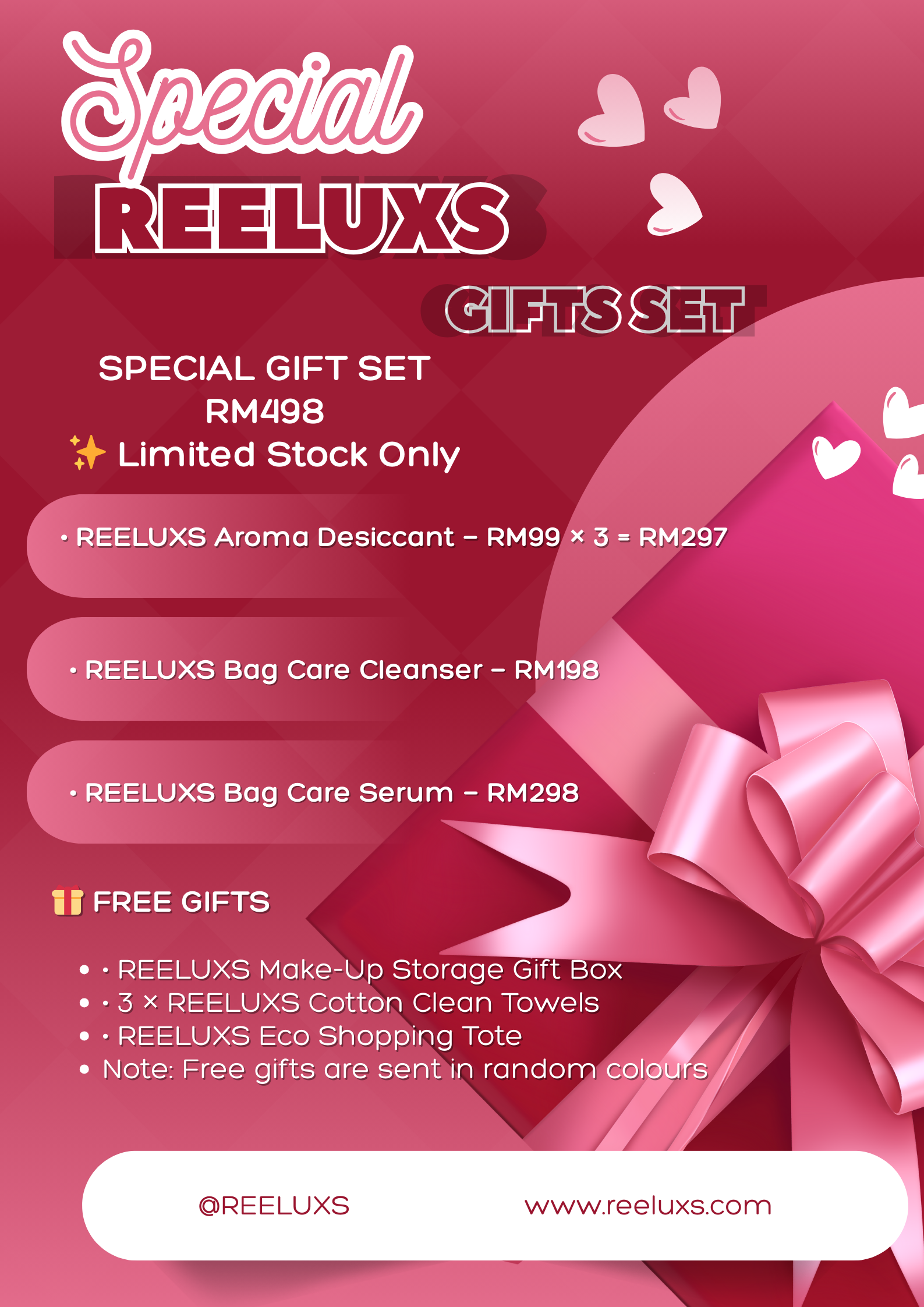 REELUXS 🎁 SPECIAL GIFTS SET —  Limited Stock Only