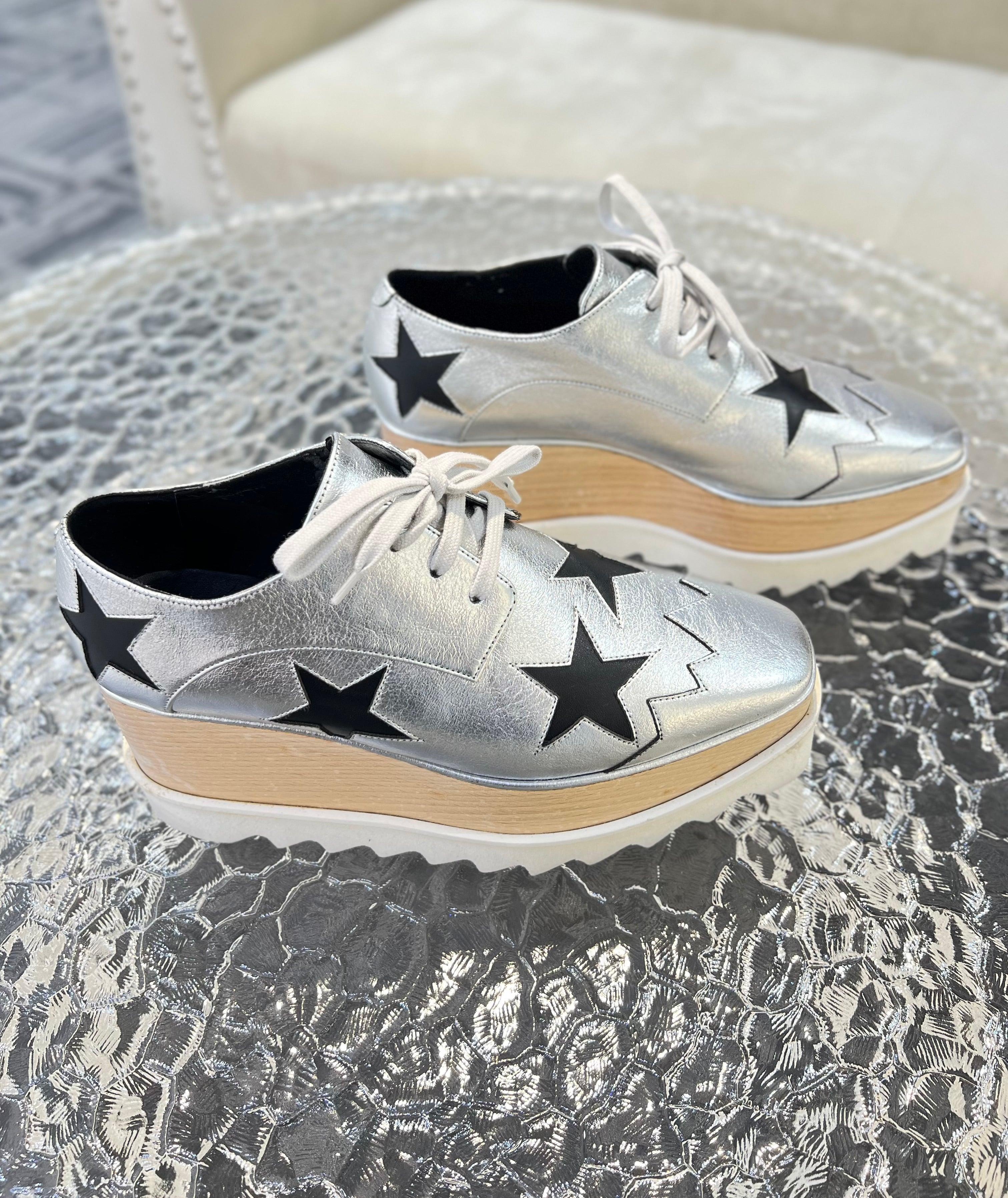 Stella Mccartney Elyse Star
Platform Sneaker Women’s Shoe Size 36 1/2 - Reeluxs 