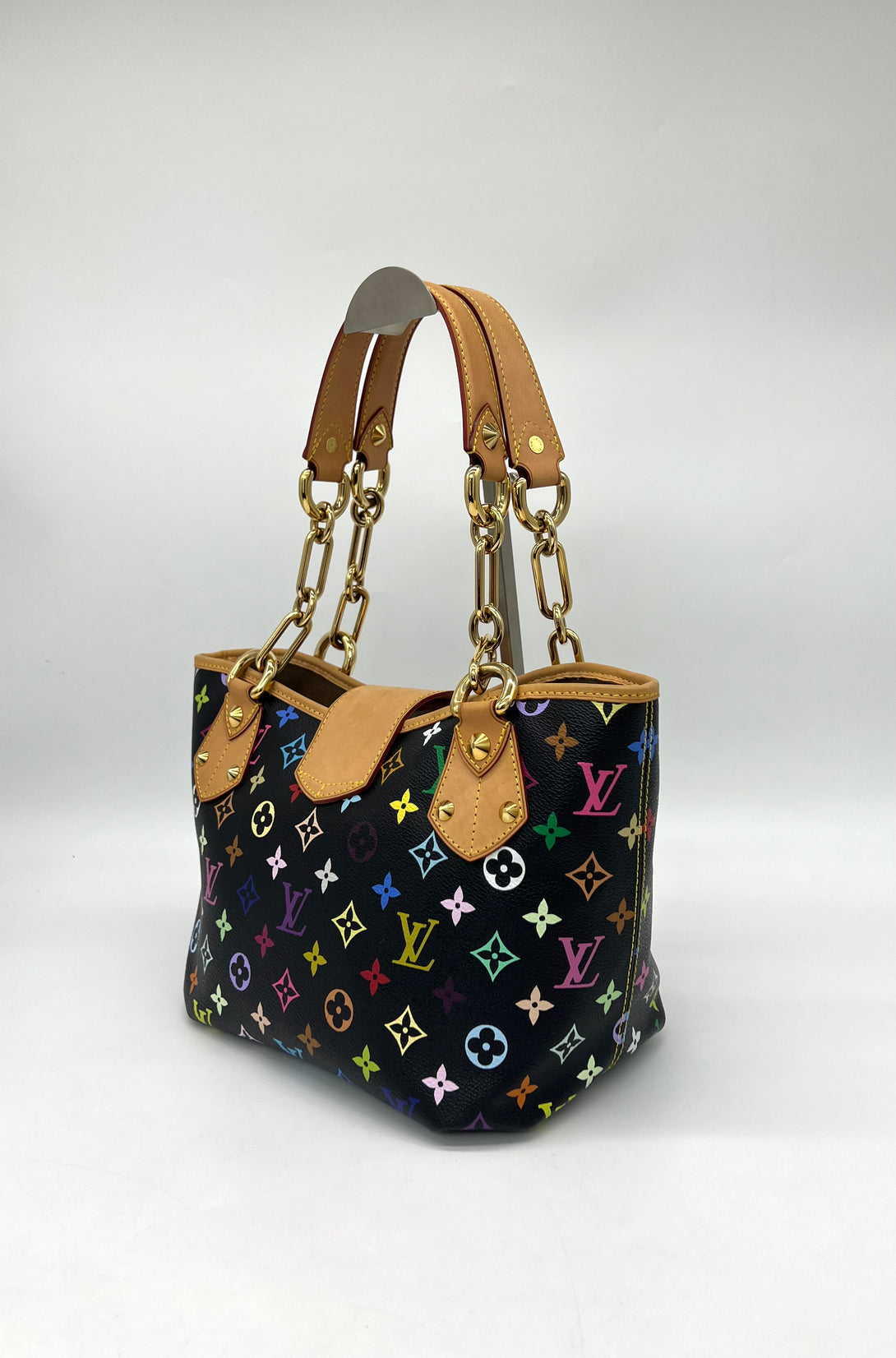 Louis Vuitton Monogram Multicolor Annie MM Tote Bag - Reeluxs 