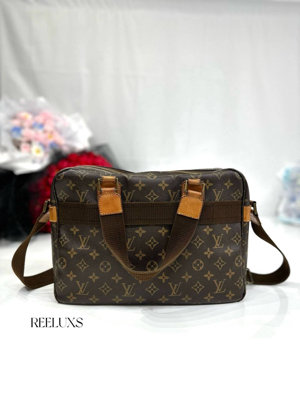 LOUIS VUITTON LV Sac Bosphore Briefcase Monogram Slingbag