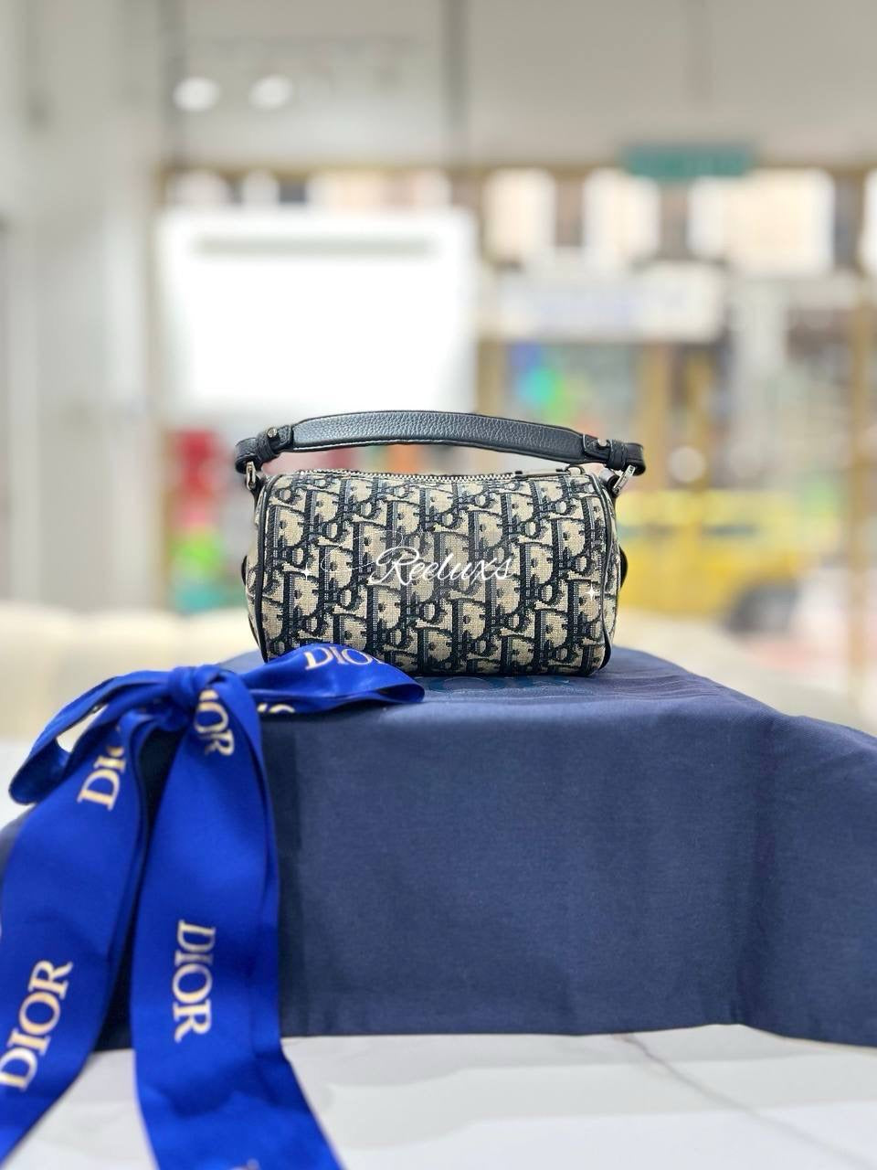 FULL SET CHRISTIAN  DIOR   Oblique Roller Crossbody Bag