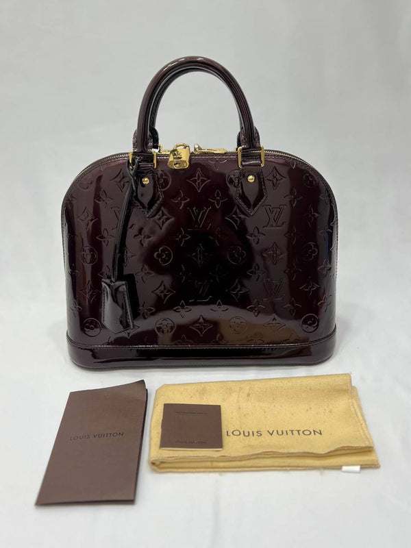 LOUIS VUITTON LV Vernis Alma Bag PM Handbag