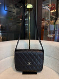 Chanel Classic Flap bag in black caviar leather
