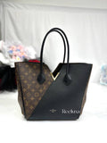 LOUIS VUITTON Monogram Calfskin Kimono MM Tote Bag
