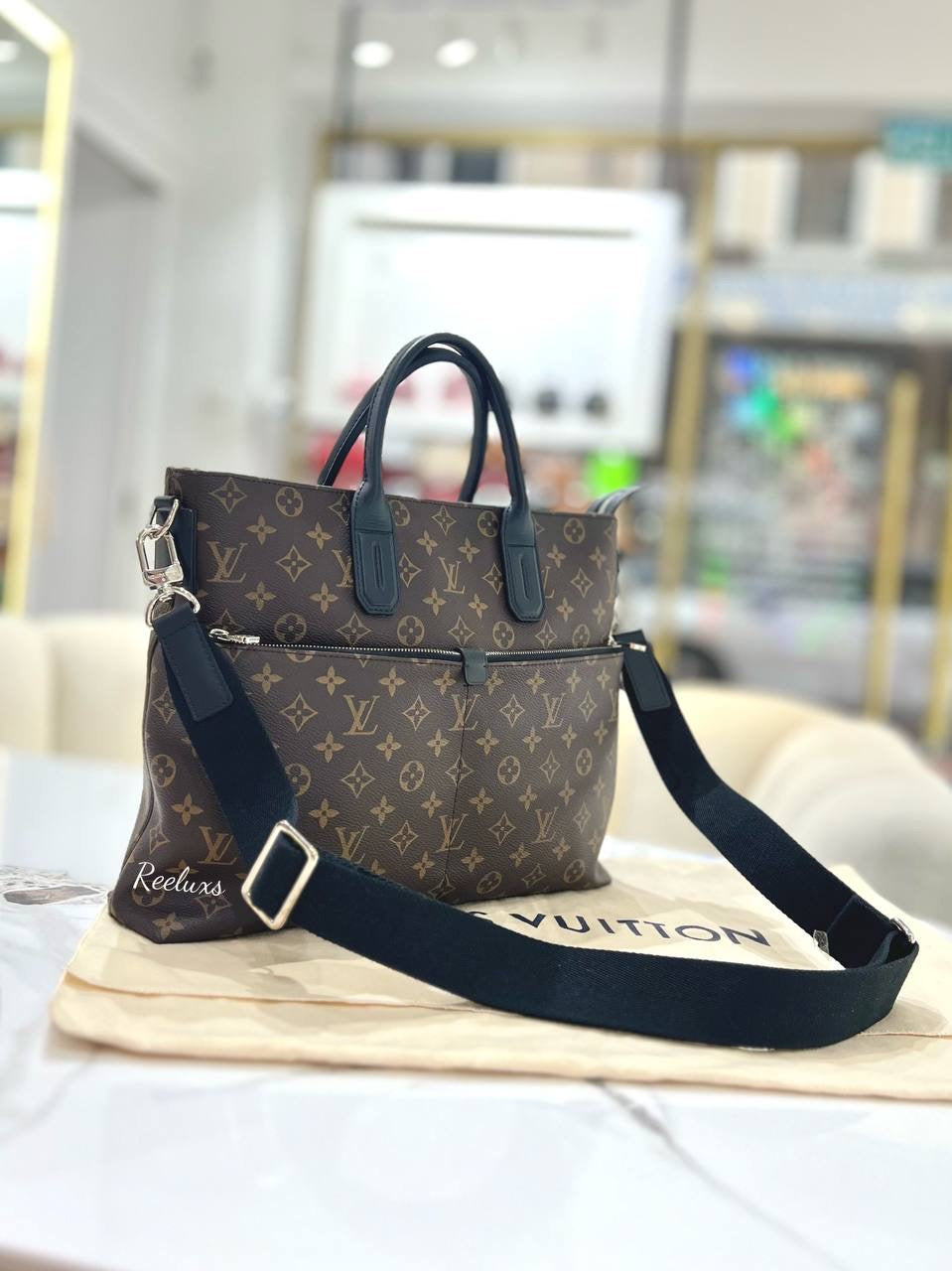 LOUIS VUITTON LV 7 Days A Week Monogram Macassar Shoulder Bag