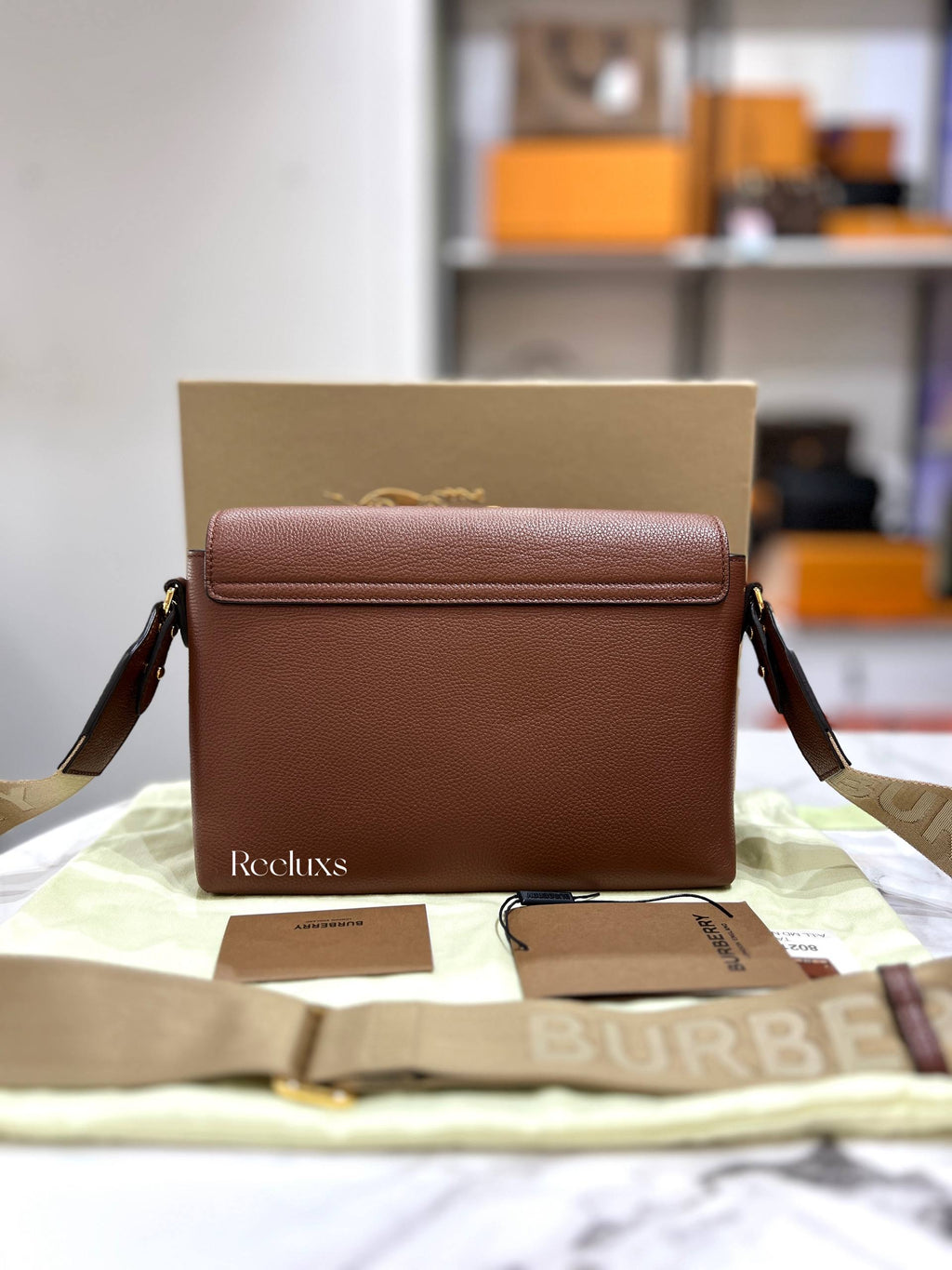 BURBERRY Note Crossbody Bag