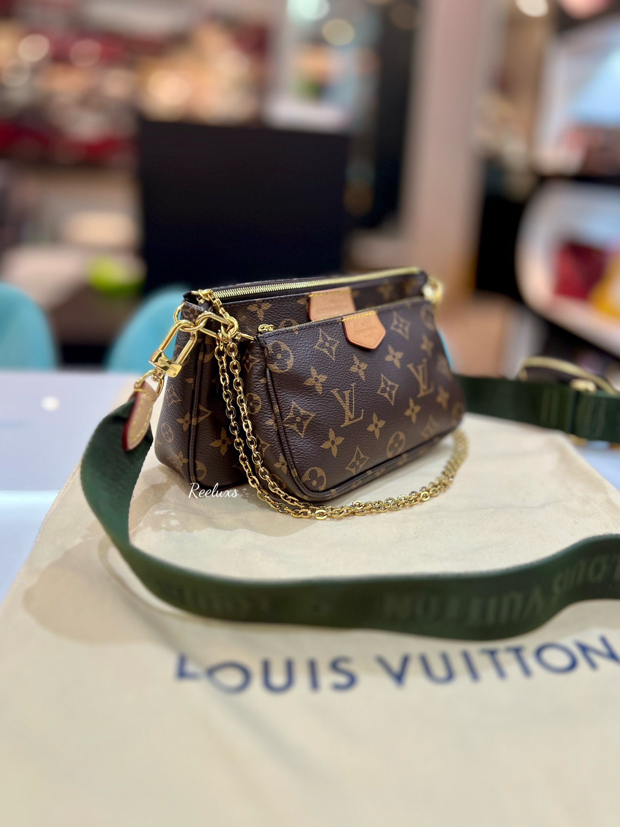 LOUIS VUITTON LV  3 in 1 Multi Pochette Accessoires Satchel Shoulder Bag