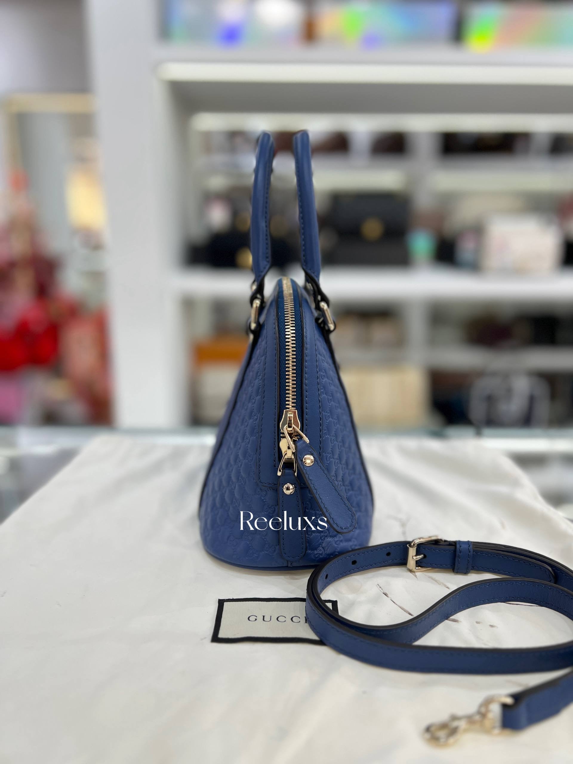 GUCCI Microguccissima Mini Dome Bag