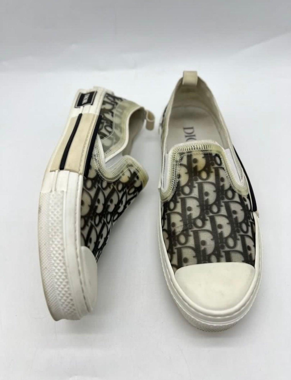 Dior Sneaker B23 Slip-on in White for Men Size 43 - Reeluxs 
