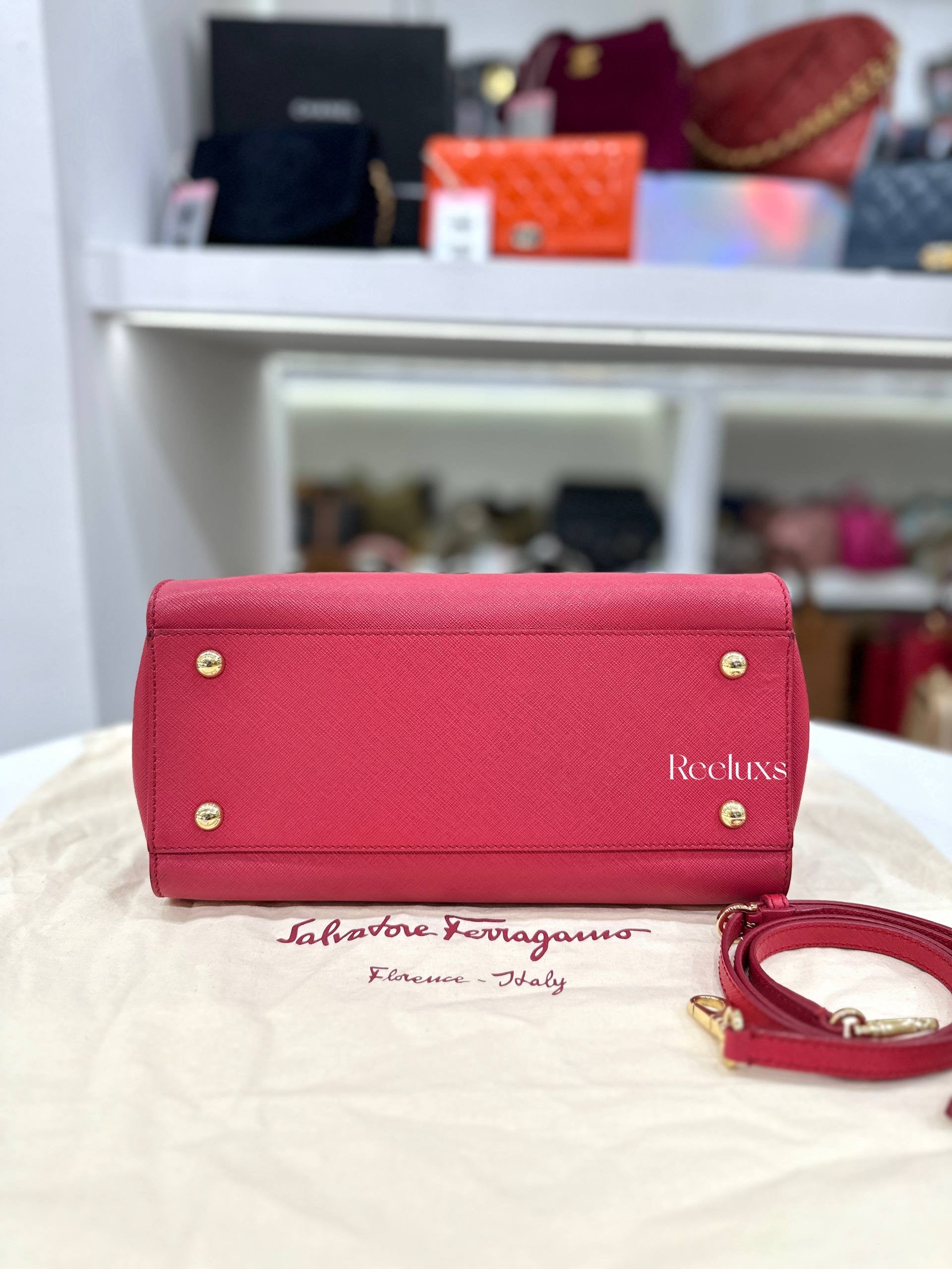 SALVATORE FERRAGAMO Beky Small Tote Bag