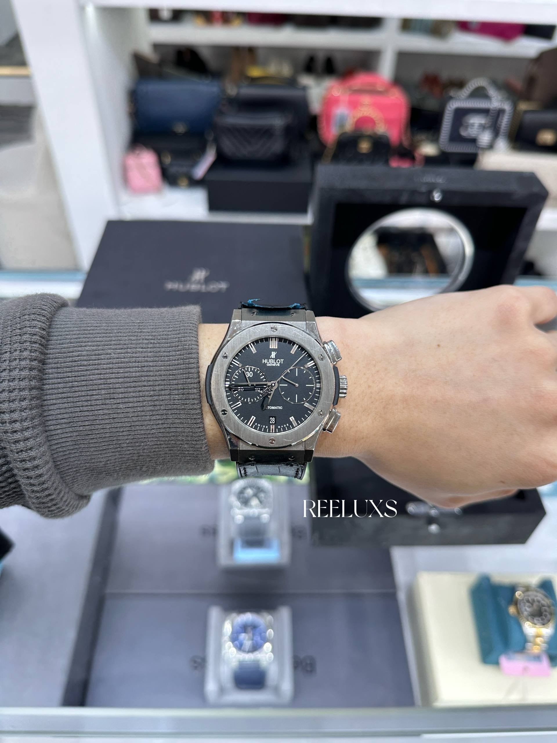 Hublot Cassic Fusion Chronograph Titanium