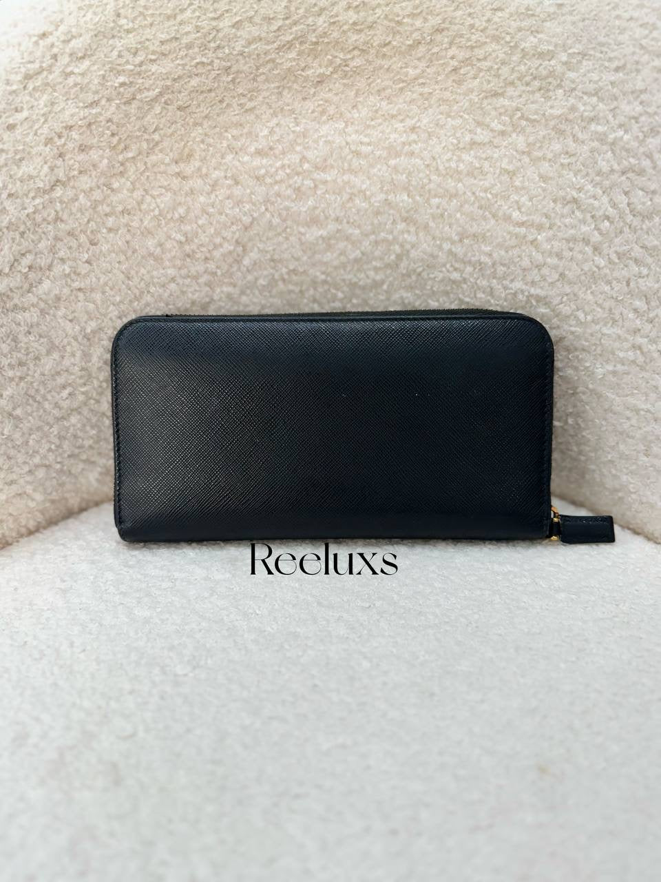 PRADA Saffiano Long Wallet