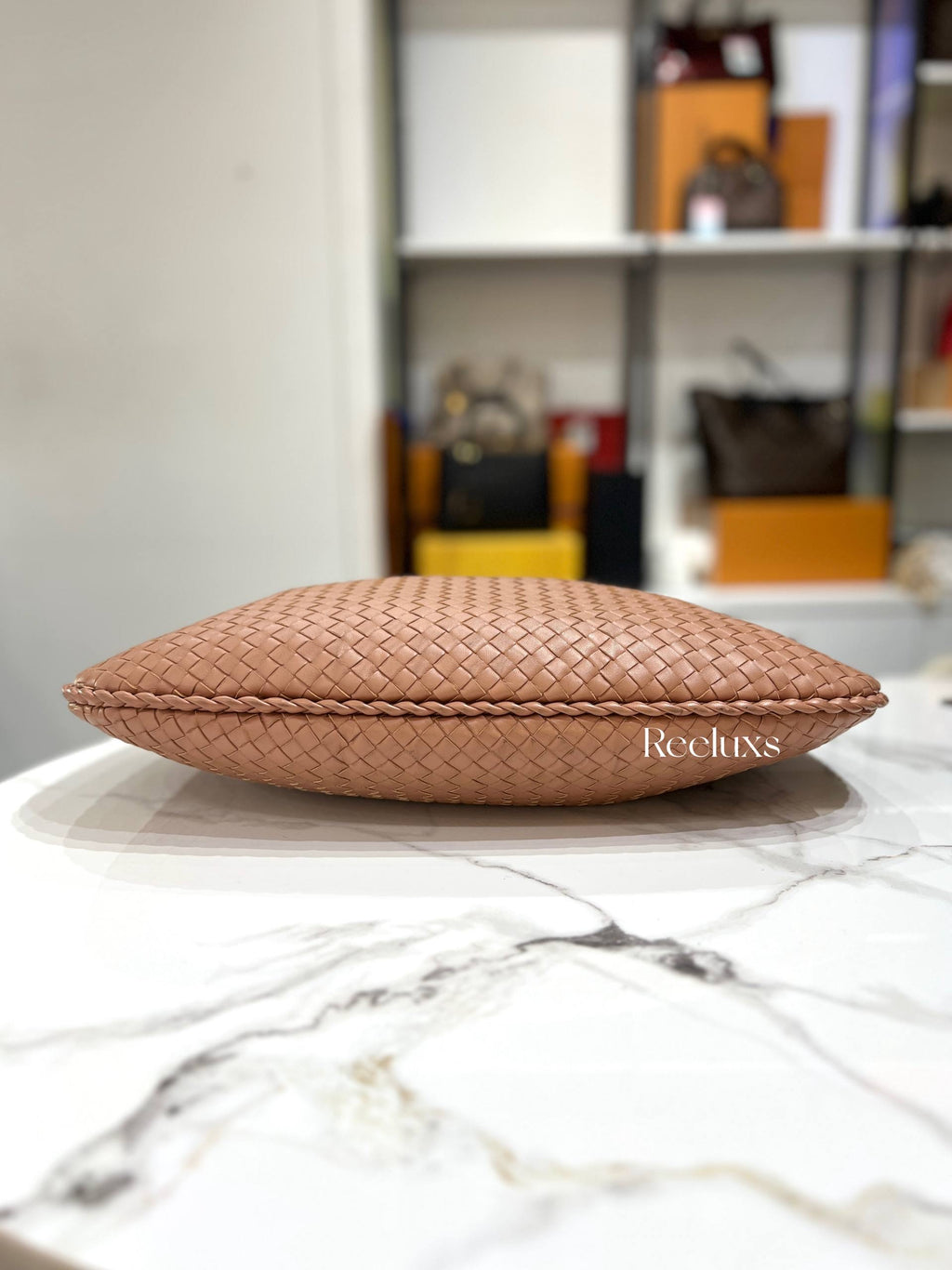 Bottega Veneta Intrecciato Leather Hobo Bag