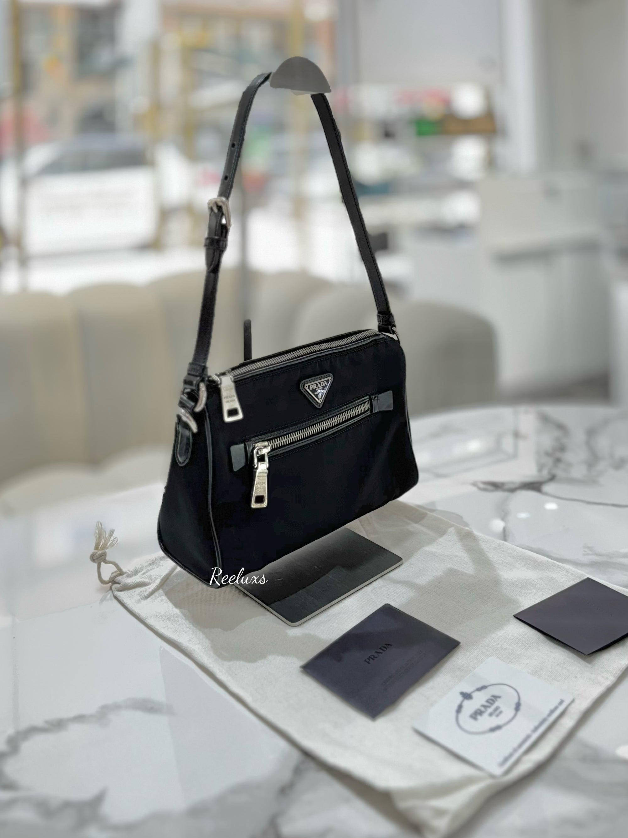 PRADA Tessuto Hnadbag