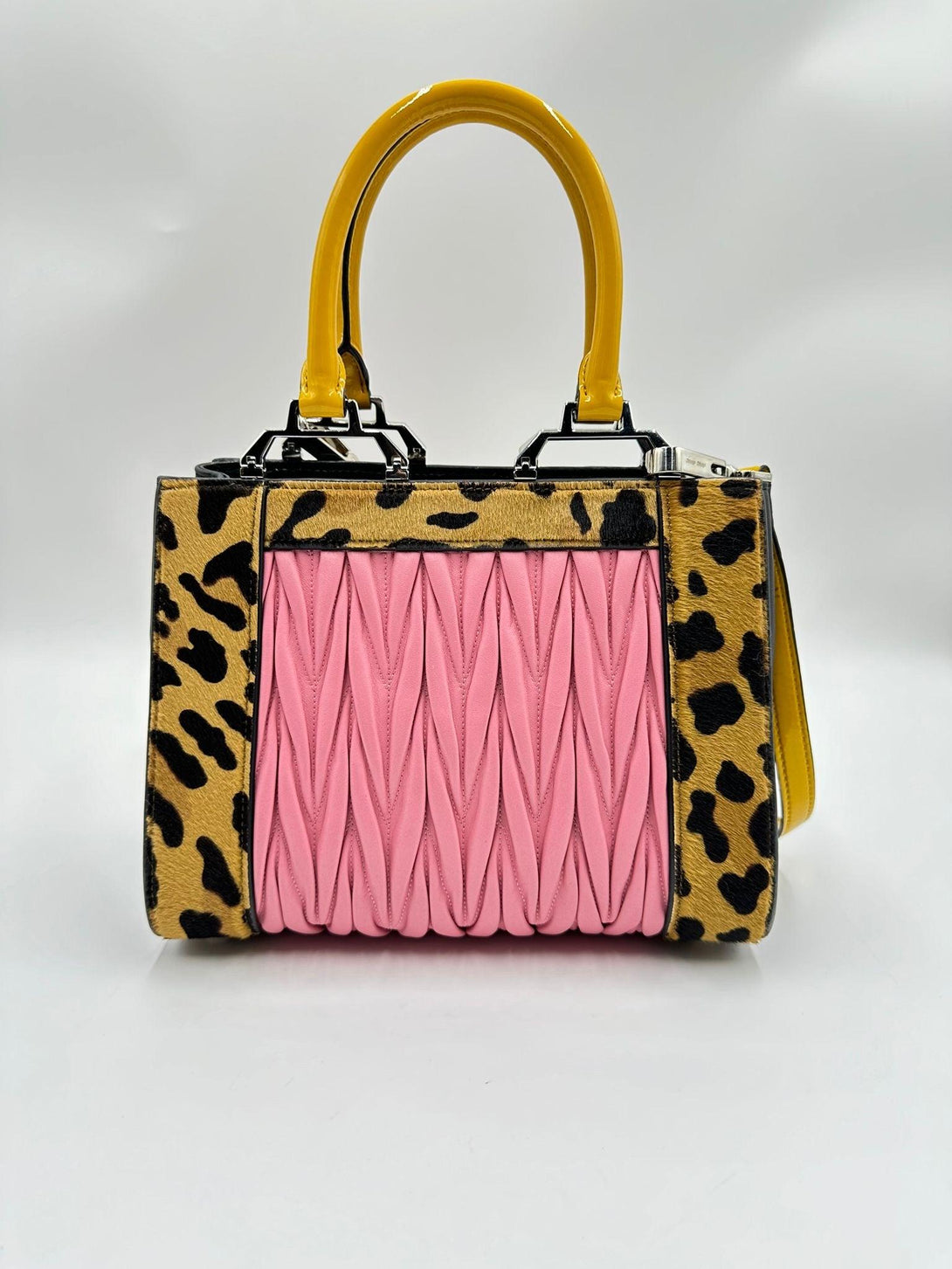 MIU MIU Pony-style calfskin handbag - Reeluxs 