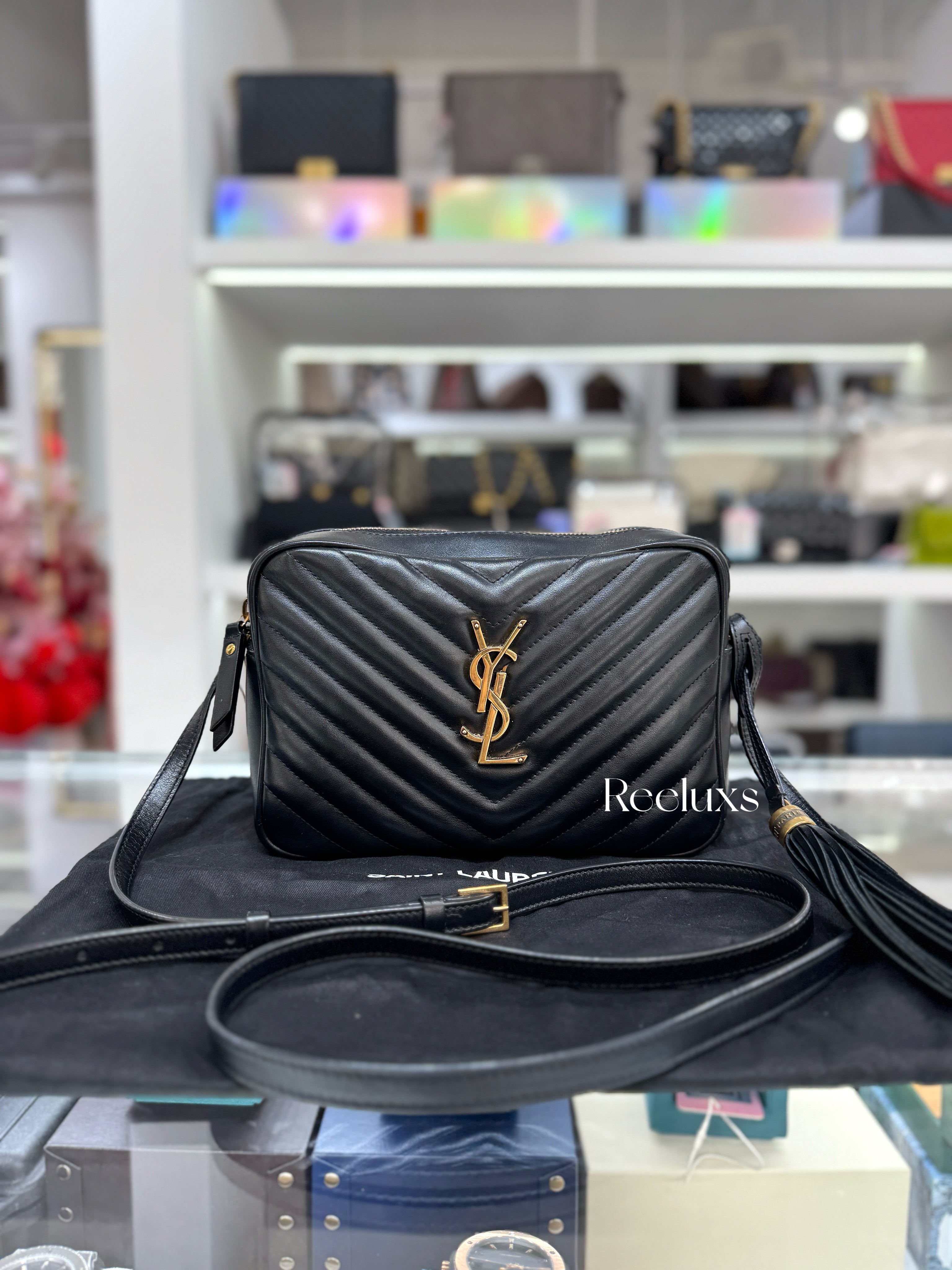 SAINT LAURENT Lou Camera Bag