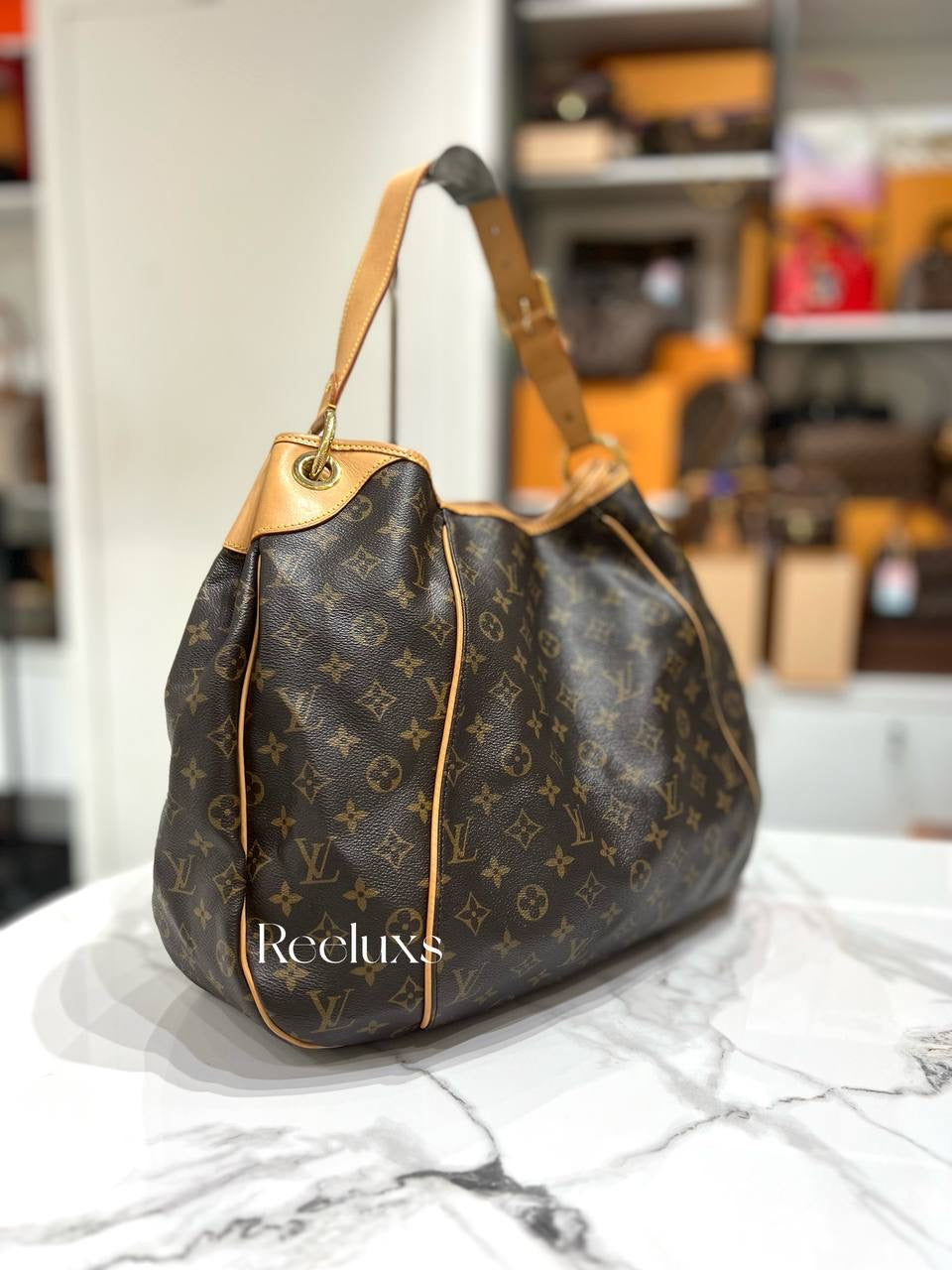 LOUIS VUITTON LV Galliera GM Monogram Canvas Shoulder Bag
