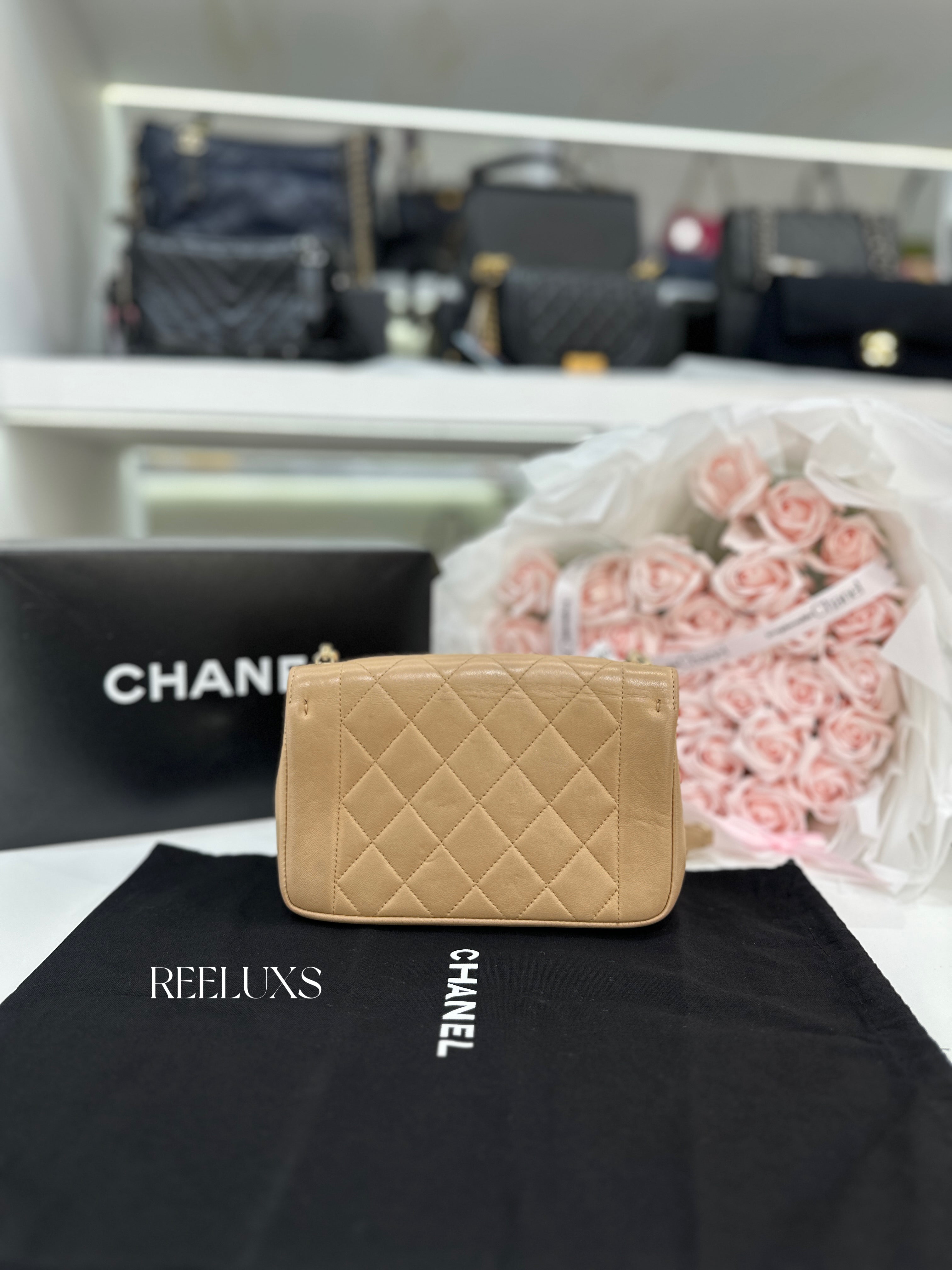 CHANEL Chic With Me Flap Quilted Lambskin Shoulder Bag