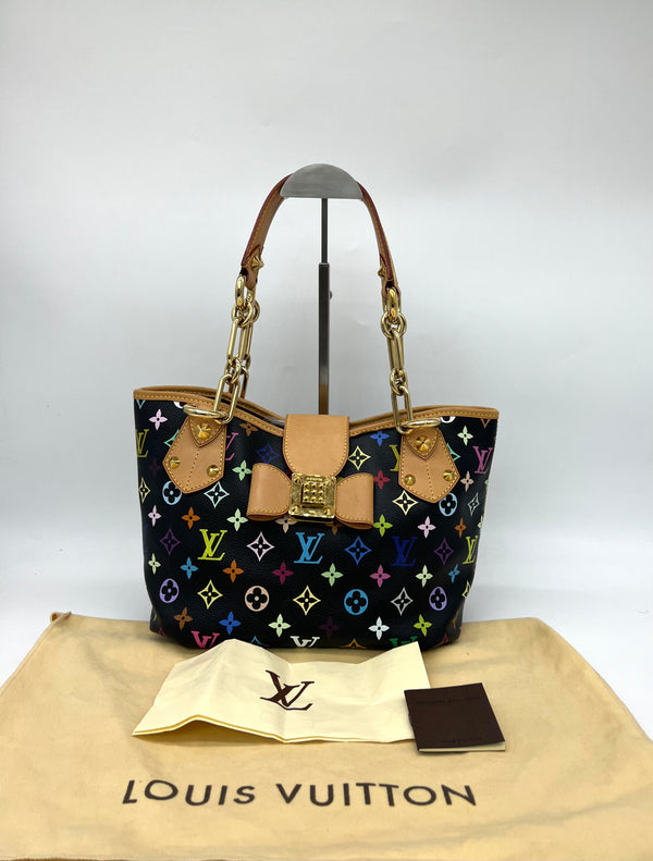 Louis Vuitton Monogram Multicolor Annie MM Tote Bag - Reeluxs 