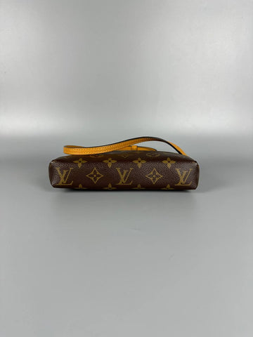 LOUIS VUITTON LV Pallas Pochette Monogram Crossbody Bag Saffron