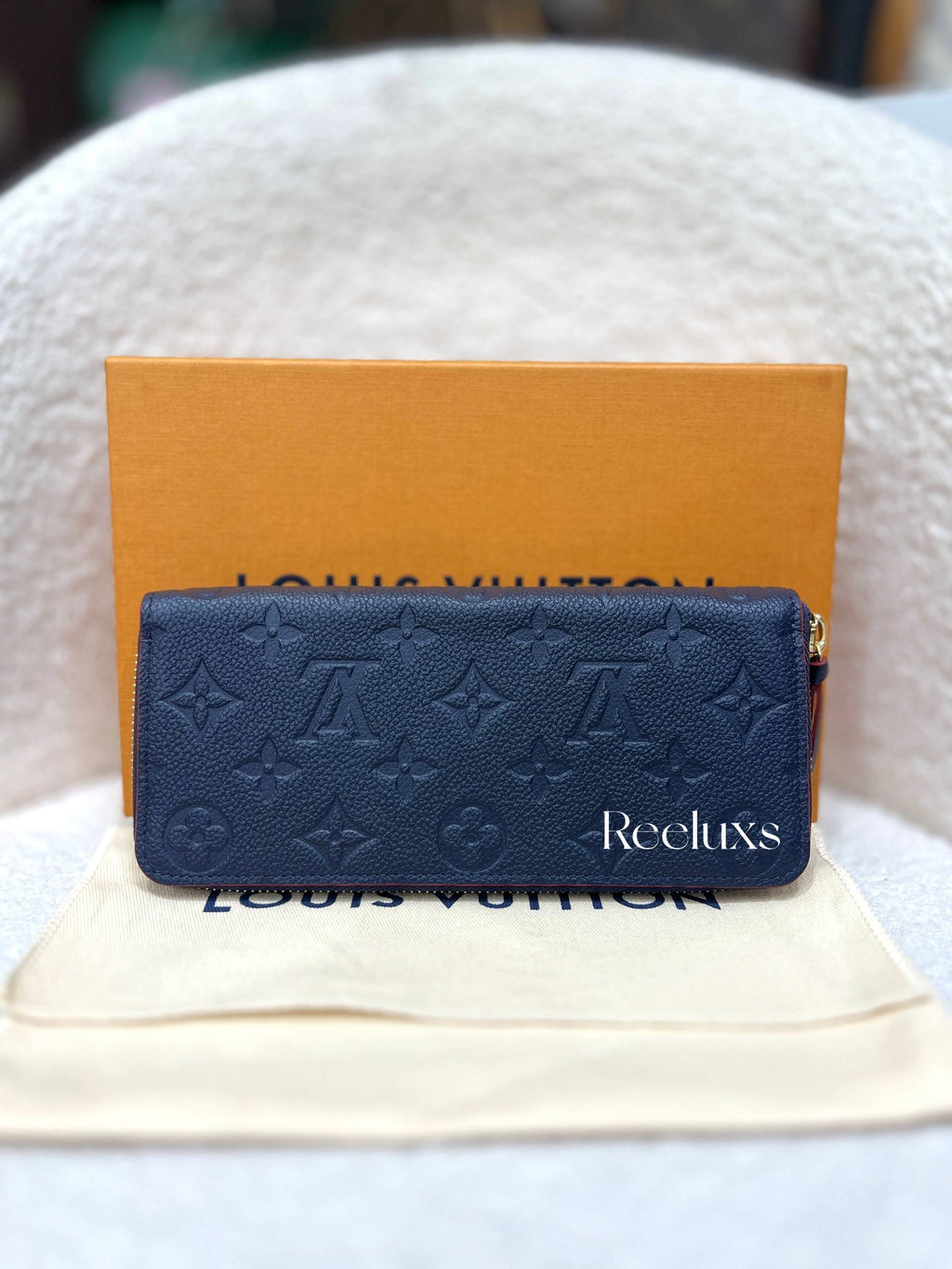 LOUIS VUITTON Monogram Empreinte Leather Wallet