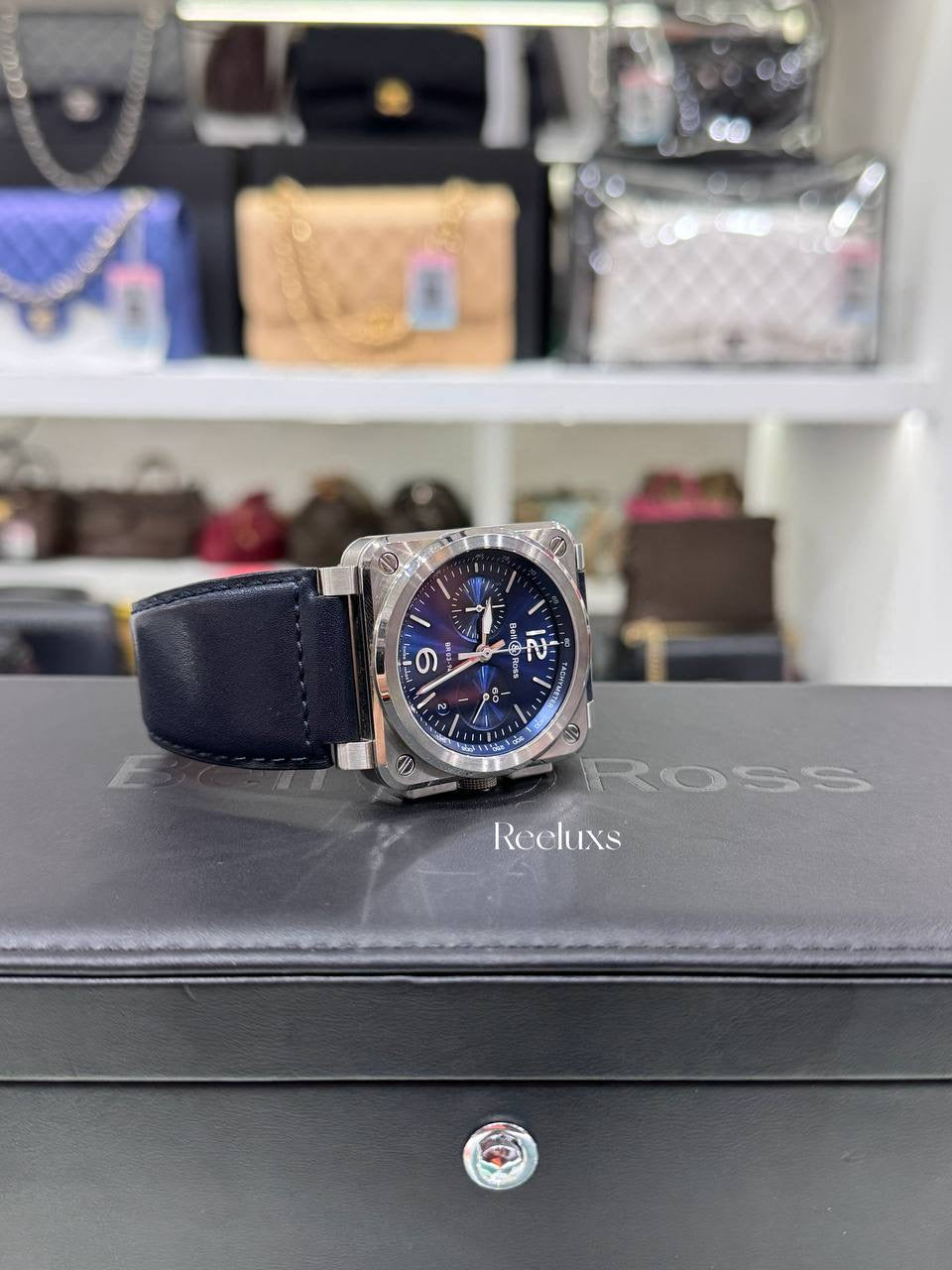 Bell & Ross BR 03-94 Blue Steel Chronograph-42 mm