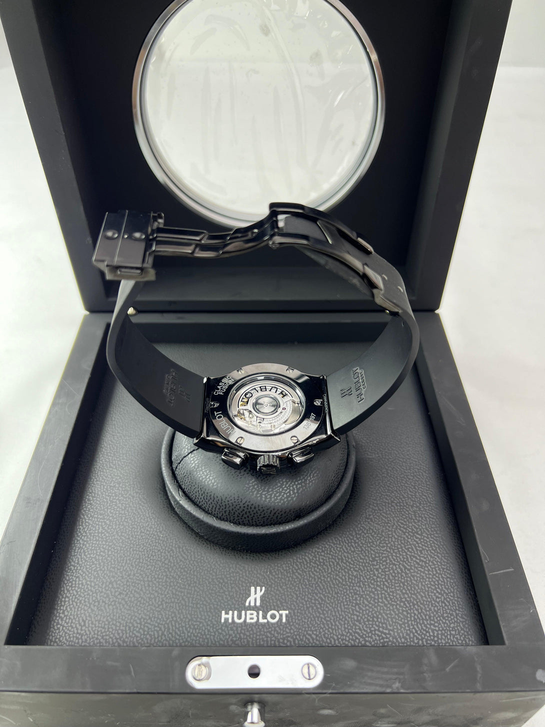 Full Set HUBLOT BIG Big Bang Unico 42mm TI/Rubber Black Men Watch - Reeluxs 