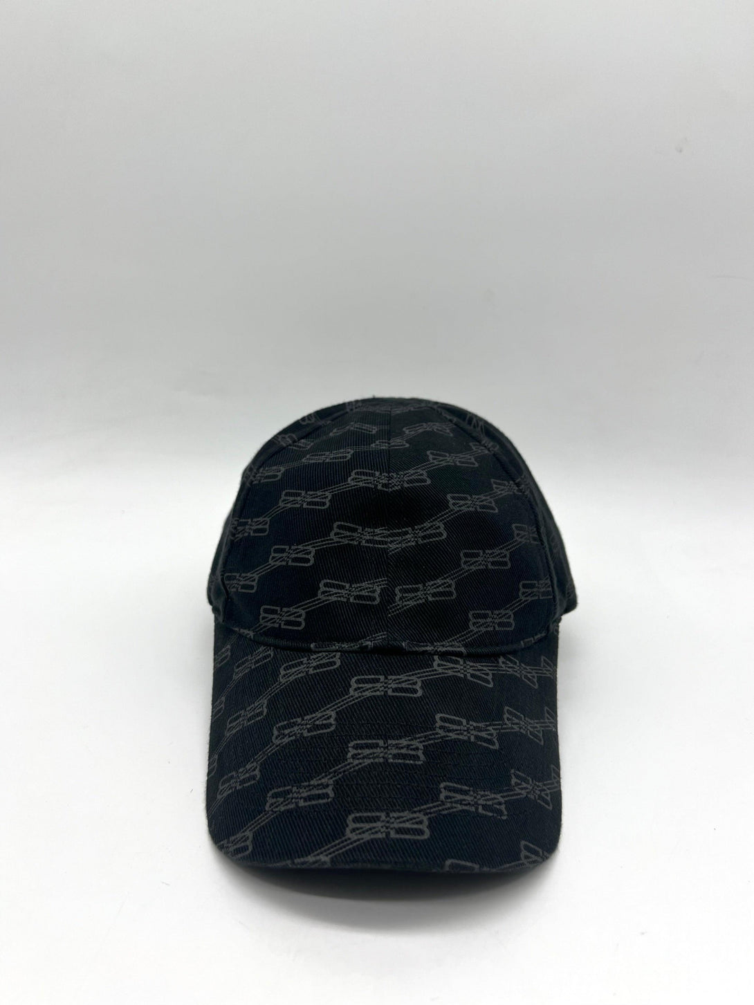 BALENCIAGA Black BB Monogram Cap - Reeluxs 