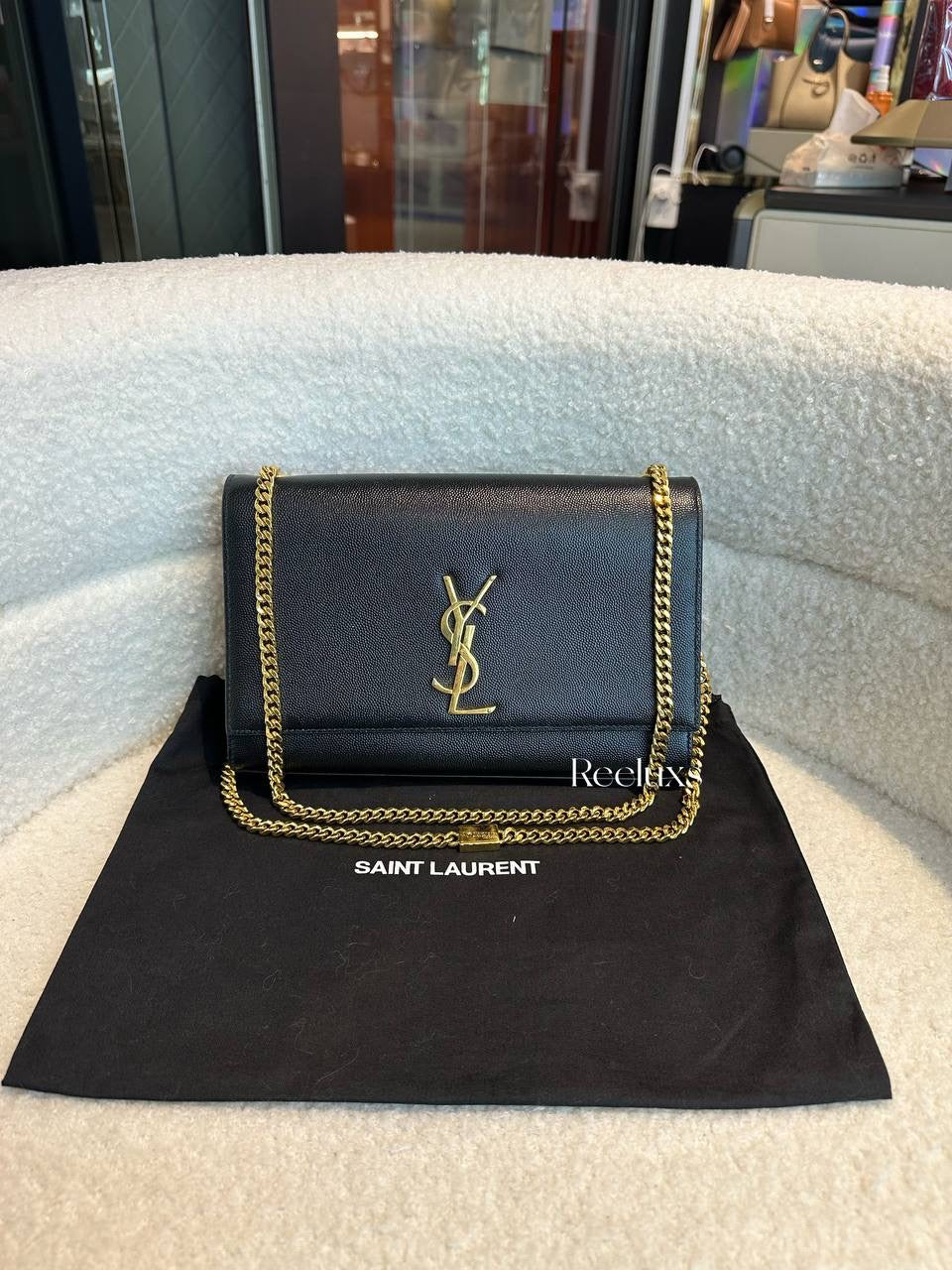 YSL Kate Monogramme Leather Crossbody Bag