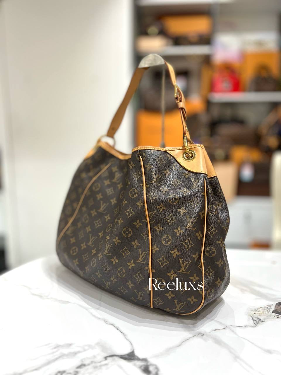 LOUIS VUITTON LV Galliera GM Monogram Canvas Shoulder Bag